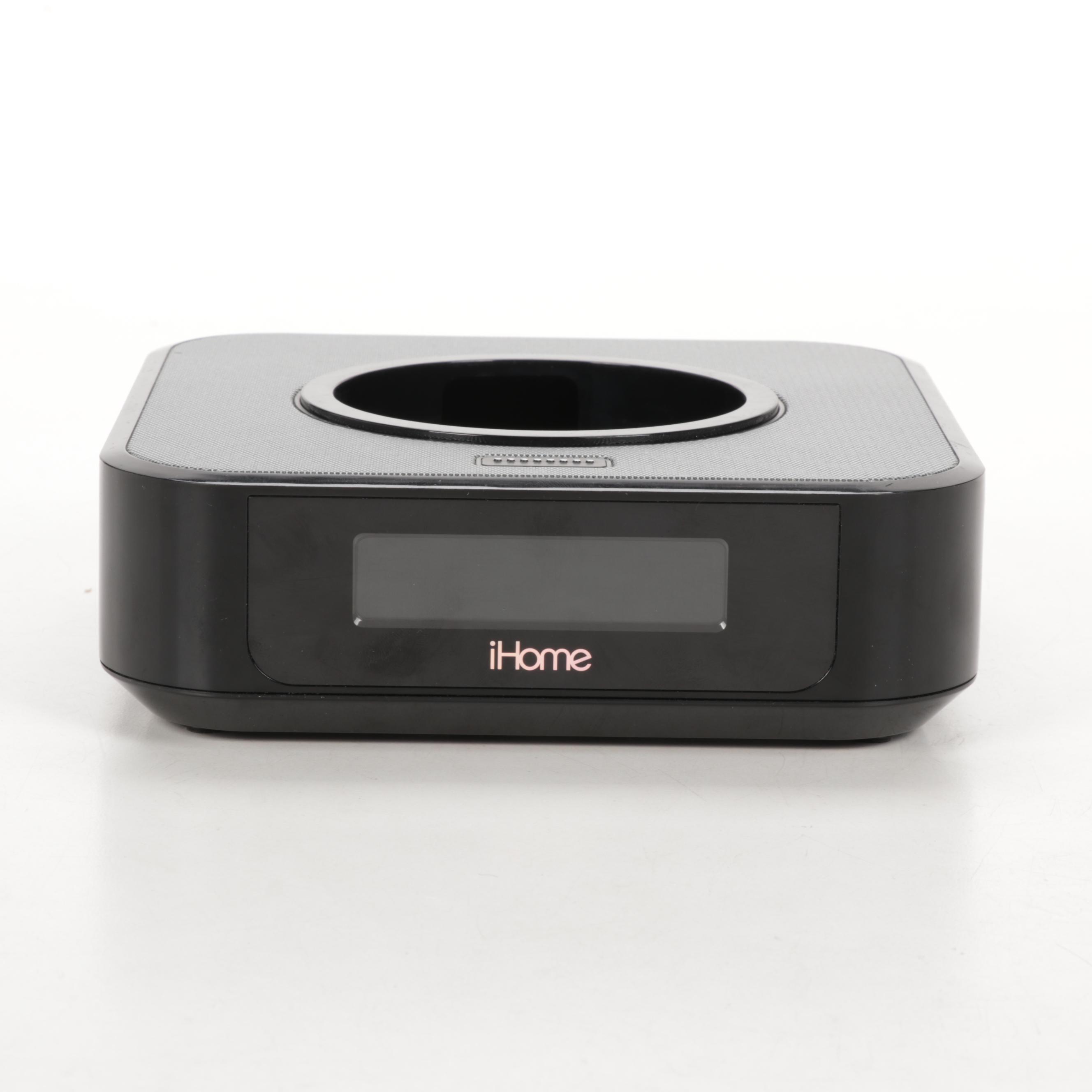 Apple TV Second Generation Media Player and iHome iAVS1 Bedside Speaker