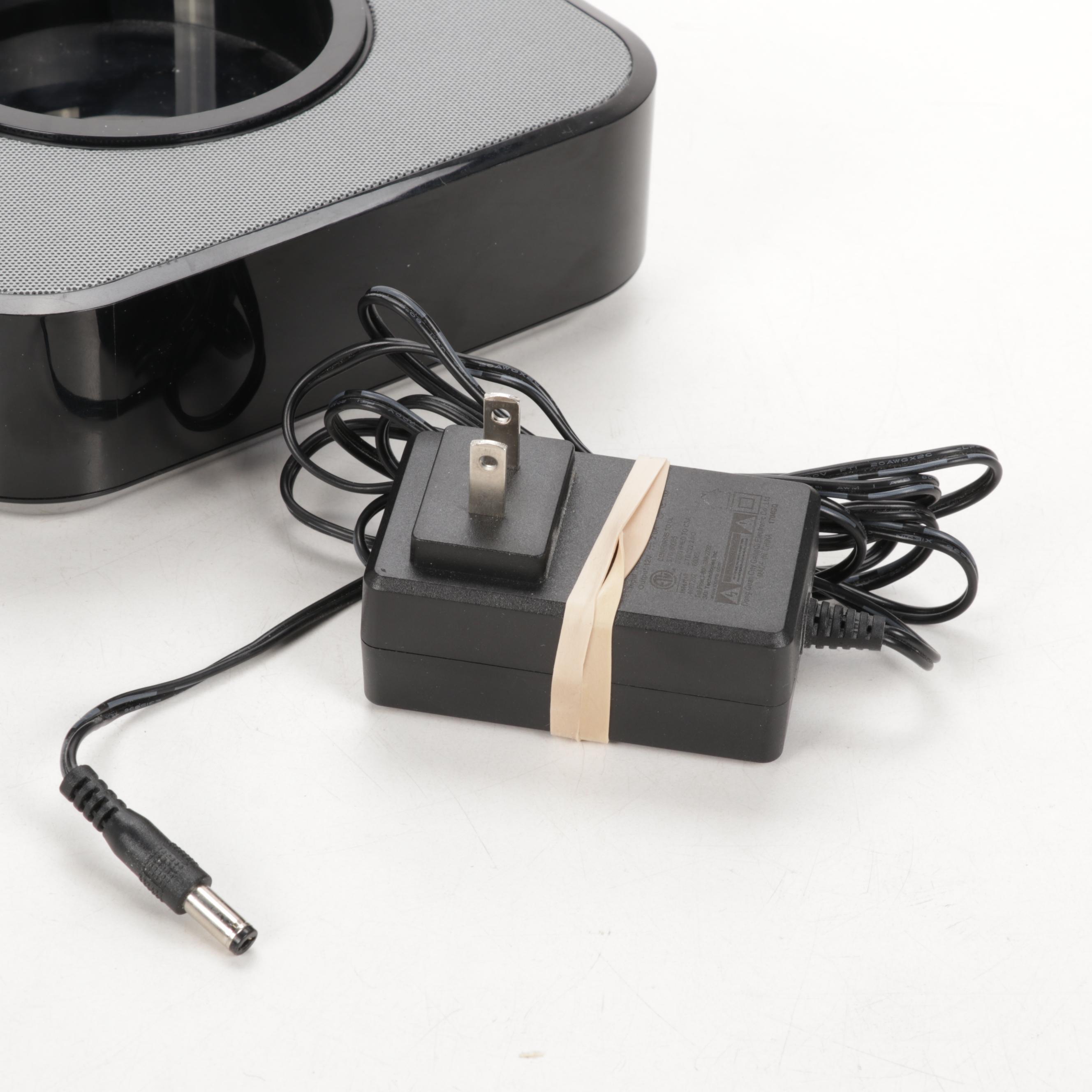 Apple TV Second Generation Media Player and iHome iAVS1 Bedside Speaker