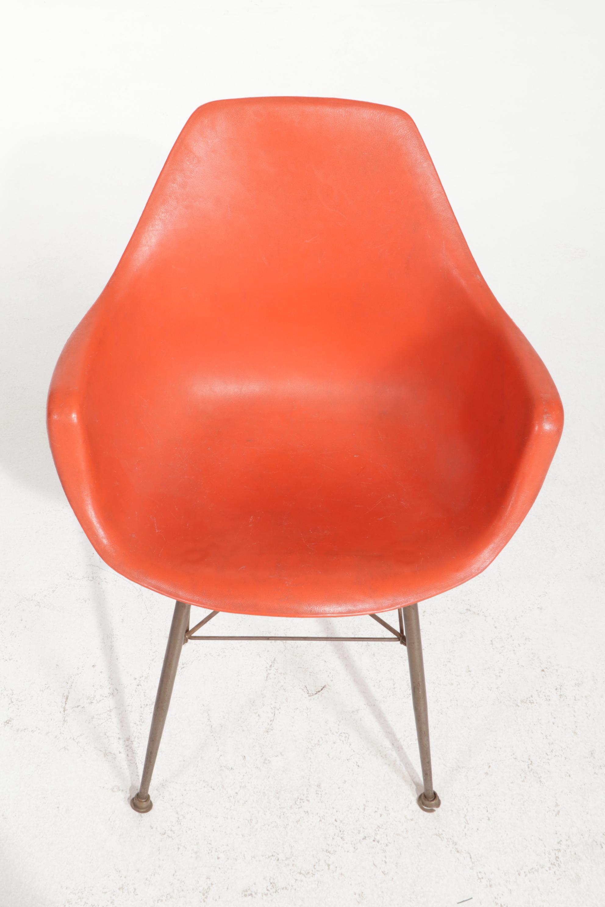 Sam Avedon for Aladdin Plastics Mid Century Modern Molded Armchair