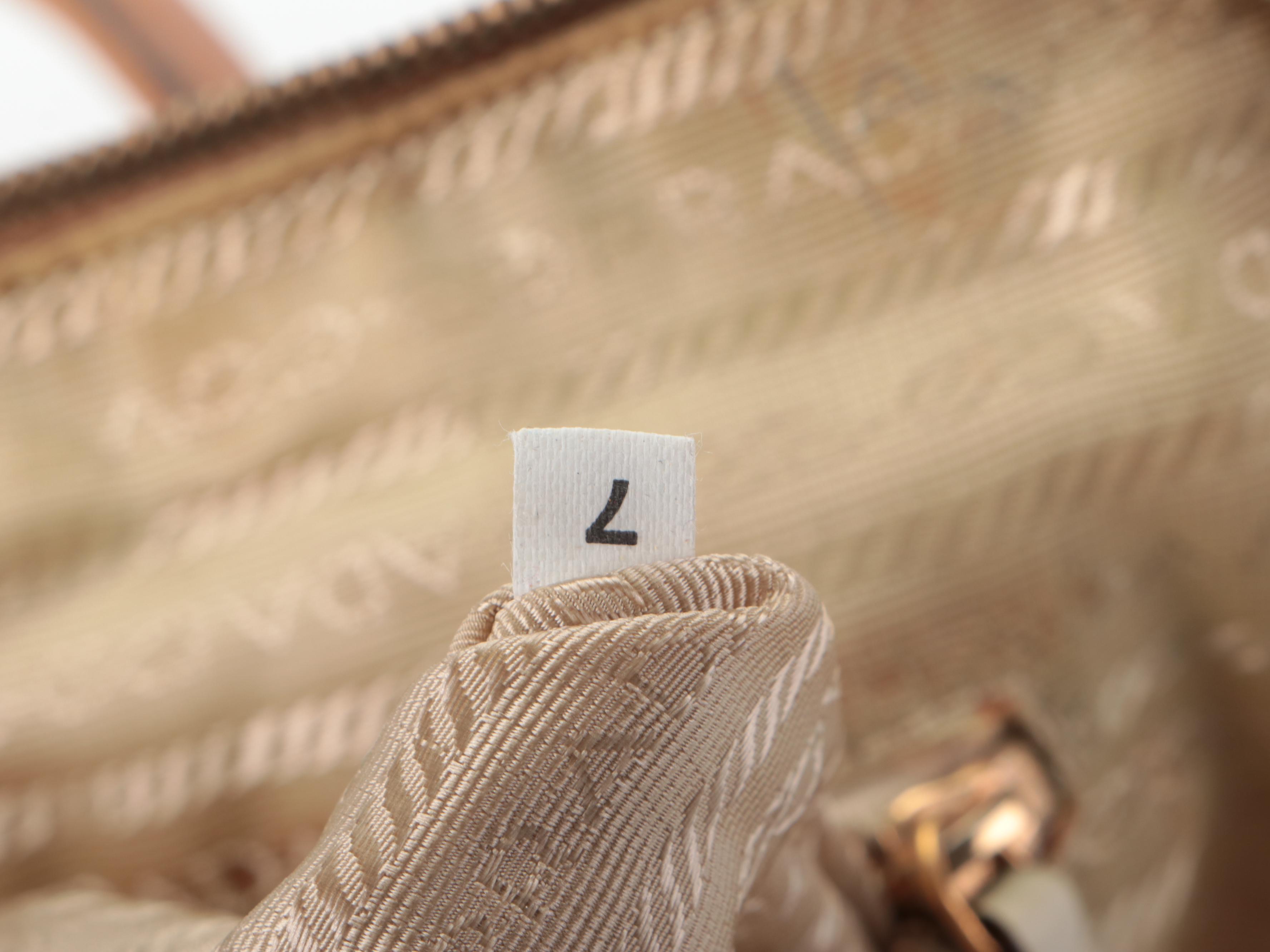 Prada Shoulder Bag in Golden Yellow Nylon Tessuto and Dark Tan Leather