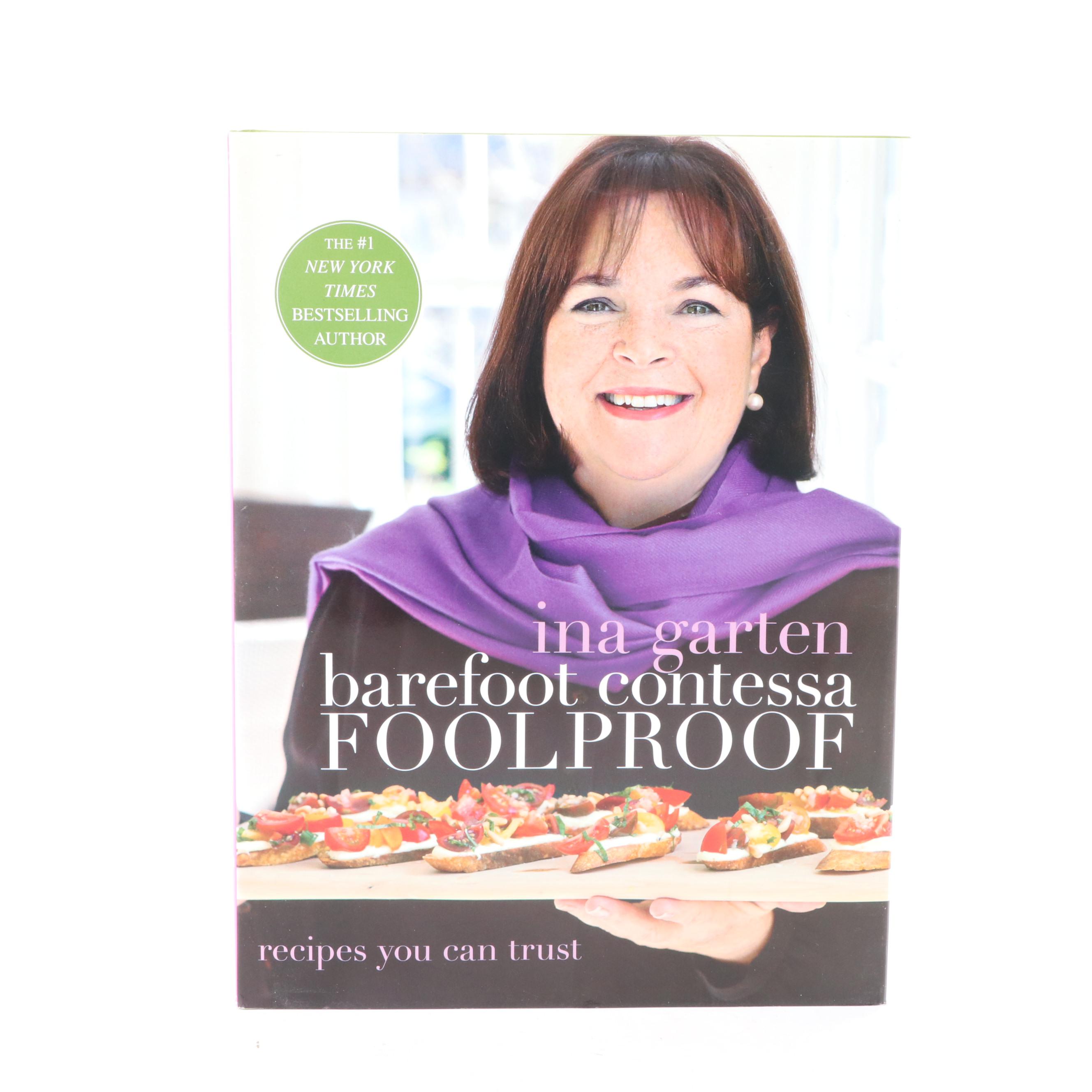 First Edition "Barefoot Contessa: Back to Basics" and More Ina Garten Cookbooks