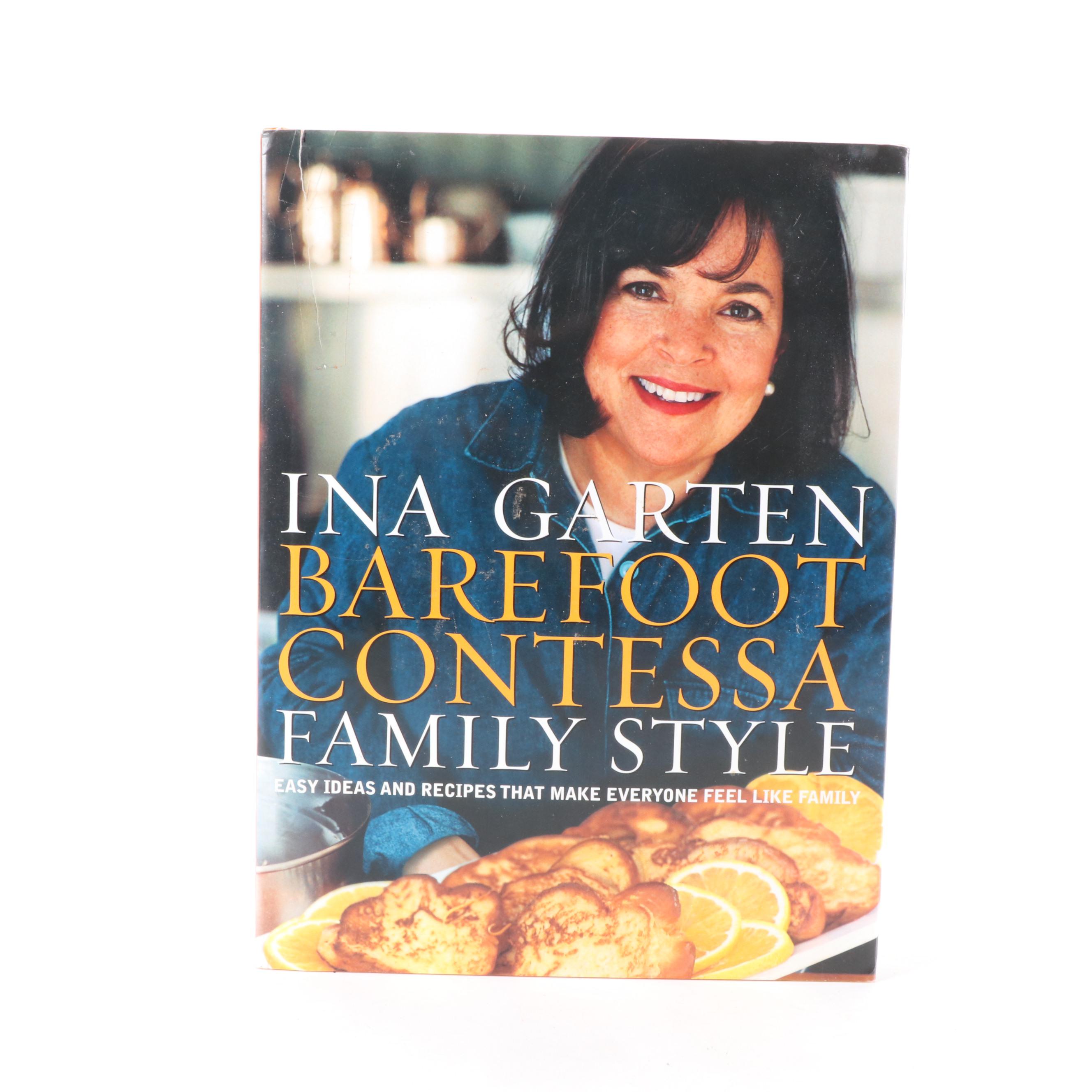 First Edition "Barefoot Contessa: Back to Basics" and More Ina Garten Cookbooks