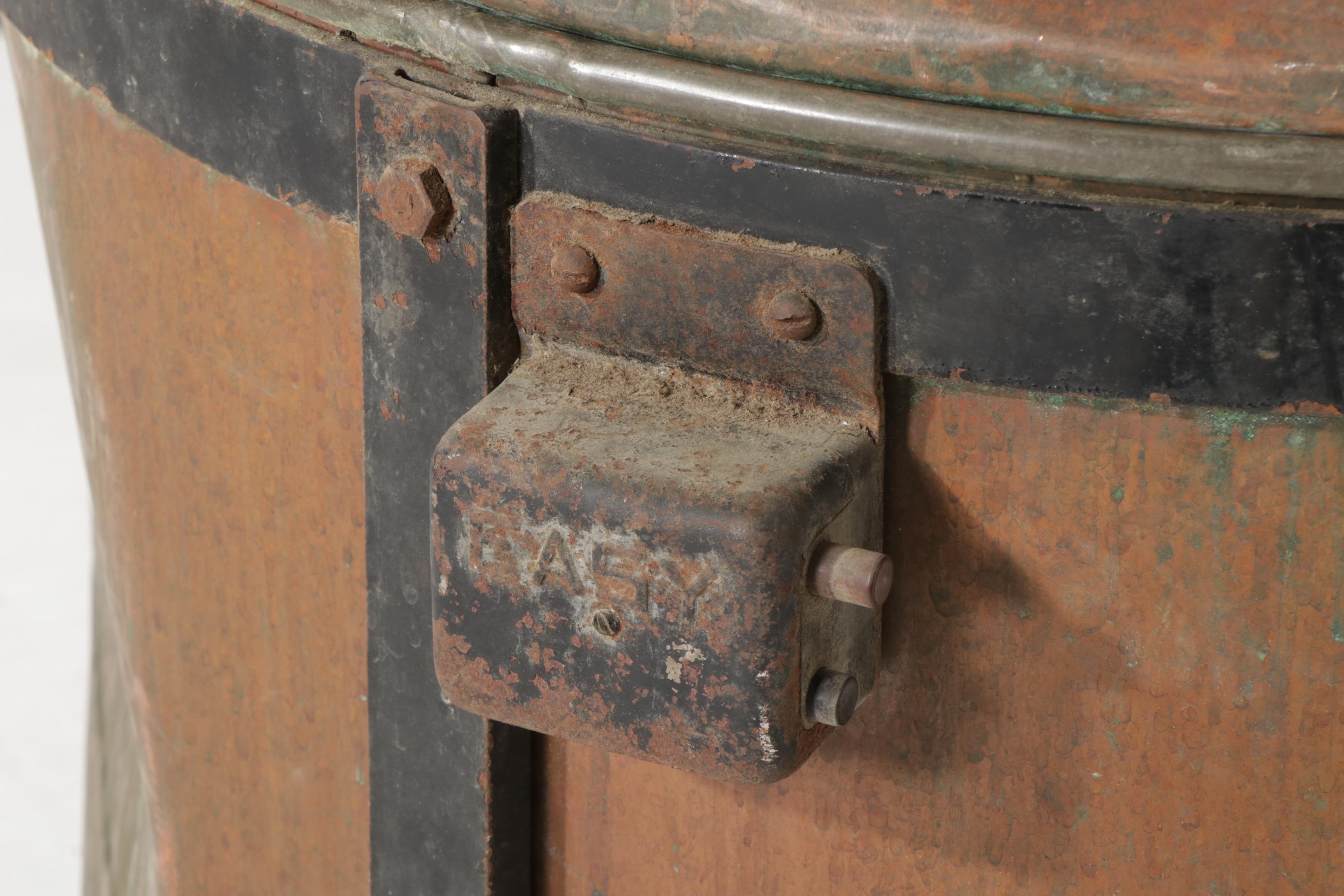 Syracuse "Model M" Copper Tub Washing Machine with "Easy" Ringer, Early 20th C