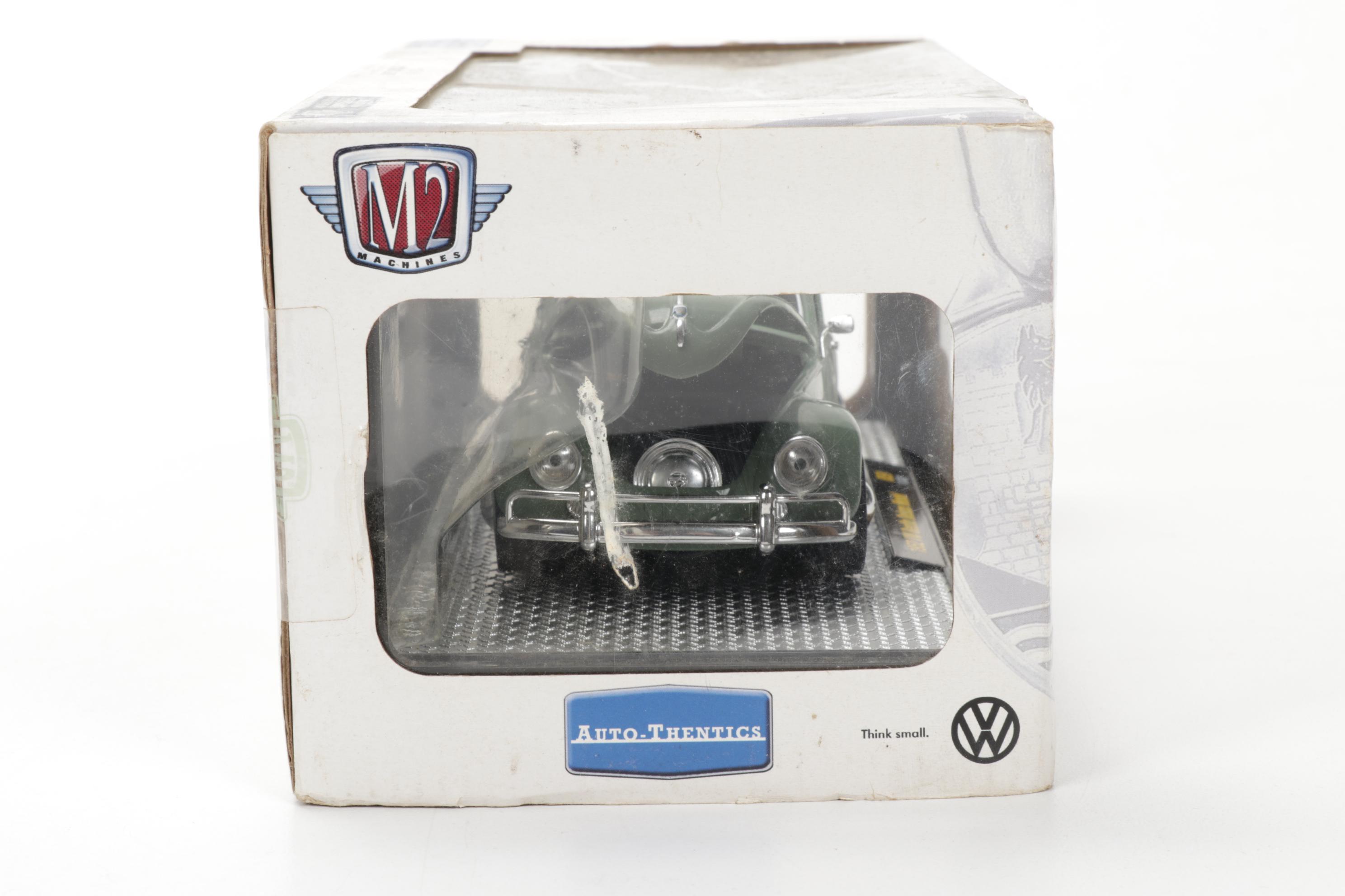M2 VW Beetle, Datsun 510 and Nissan Fairlady Diecast Metal Cars