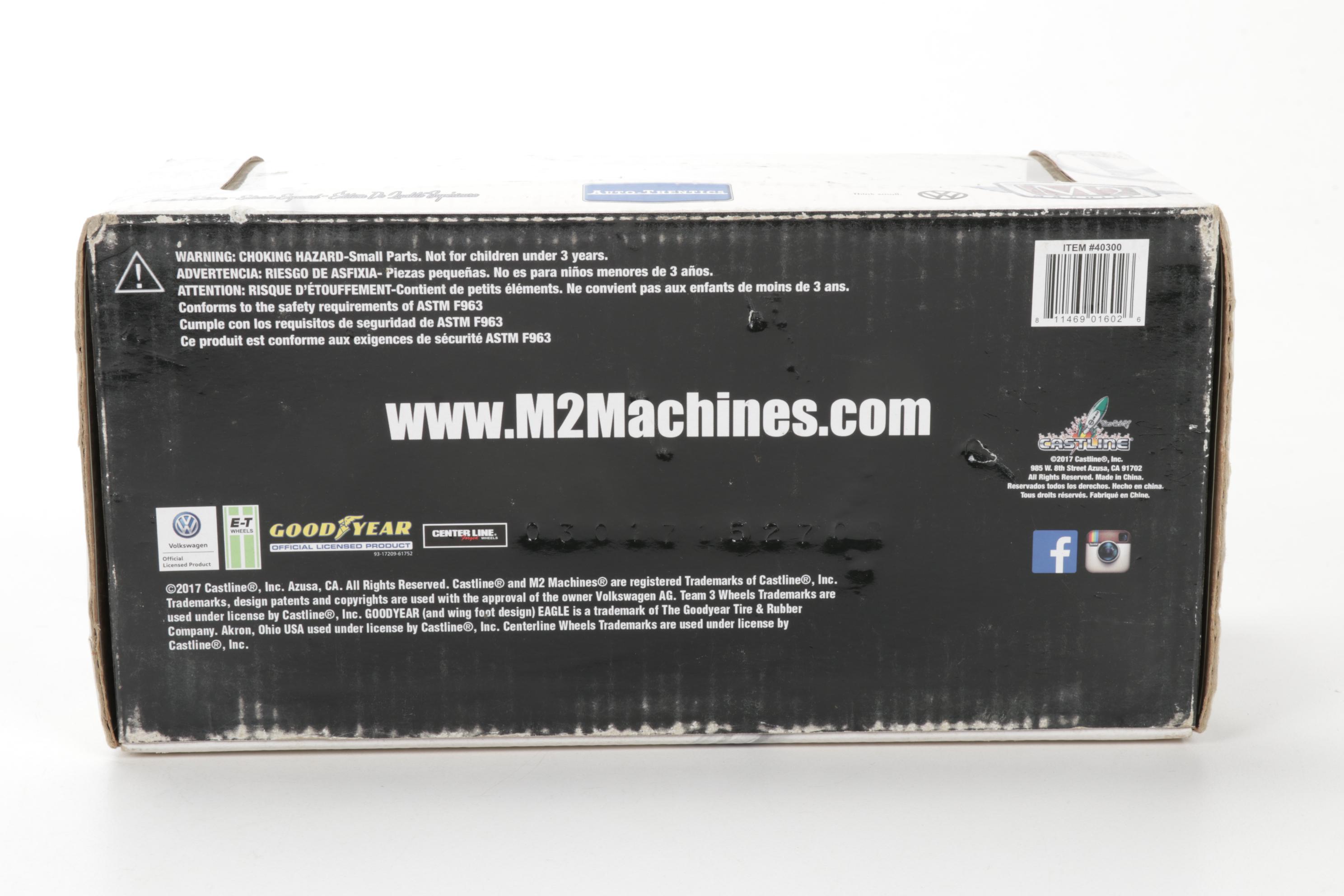 M2 VW Beetle, Datsun 510 and Nissan Fairlady Diecast Metal Cars