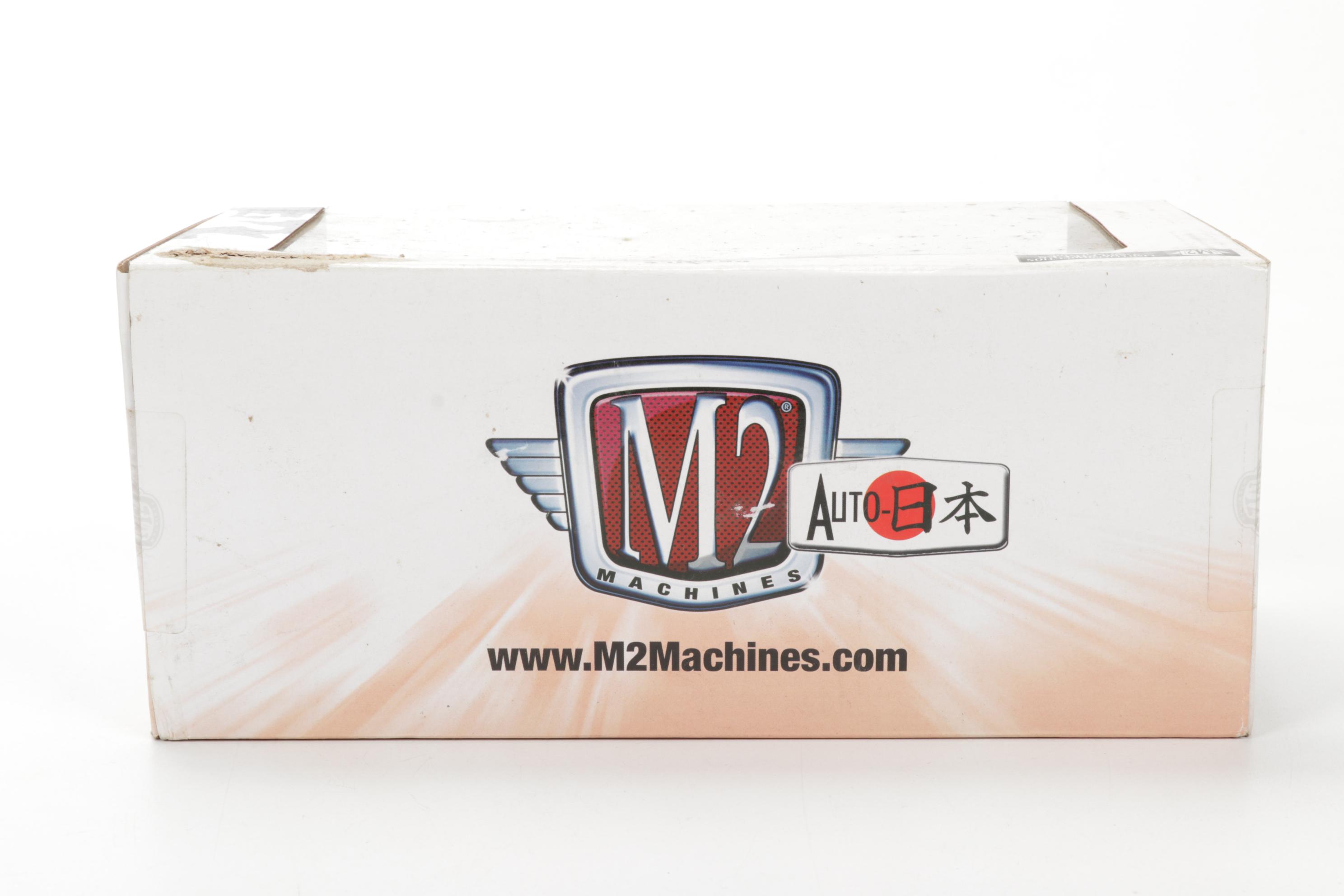 M2 VW Beetle, Datsun 510 and Nissan Fairlady Diecast Metal Cars