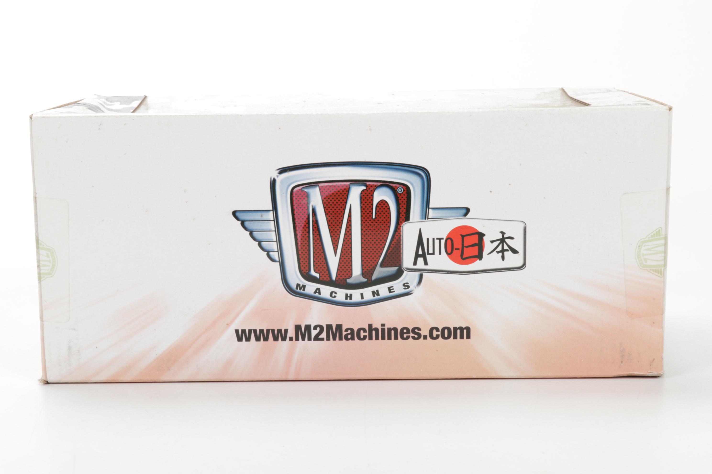 M2 VW Beetle, Datsun 510 and Nissan Fairlady Diecast Metal Cars