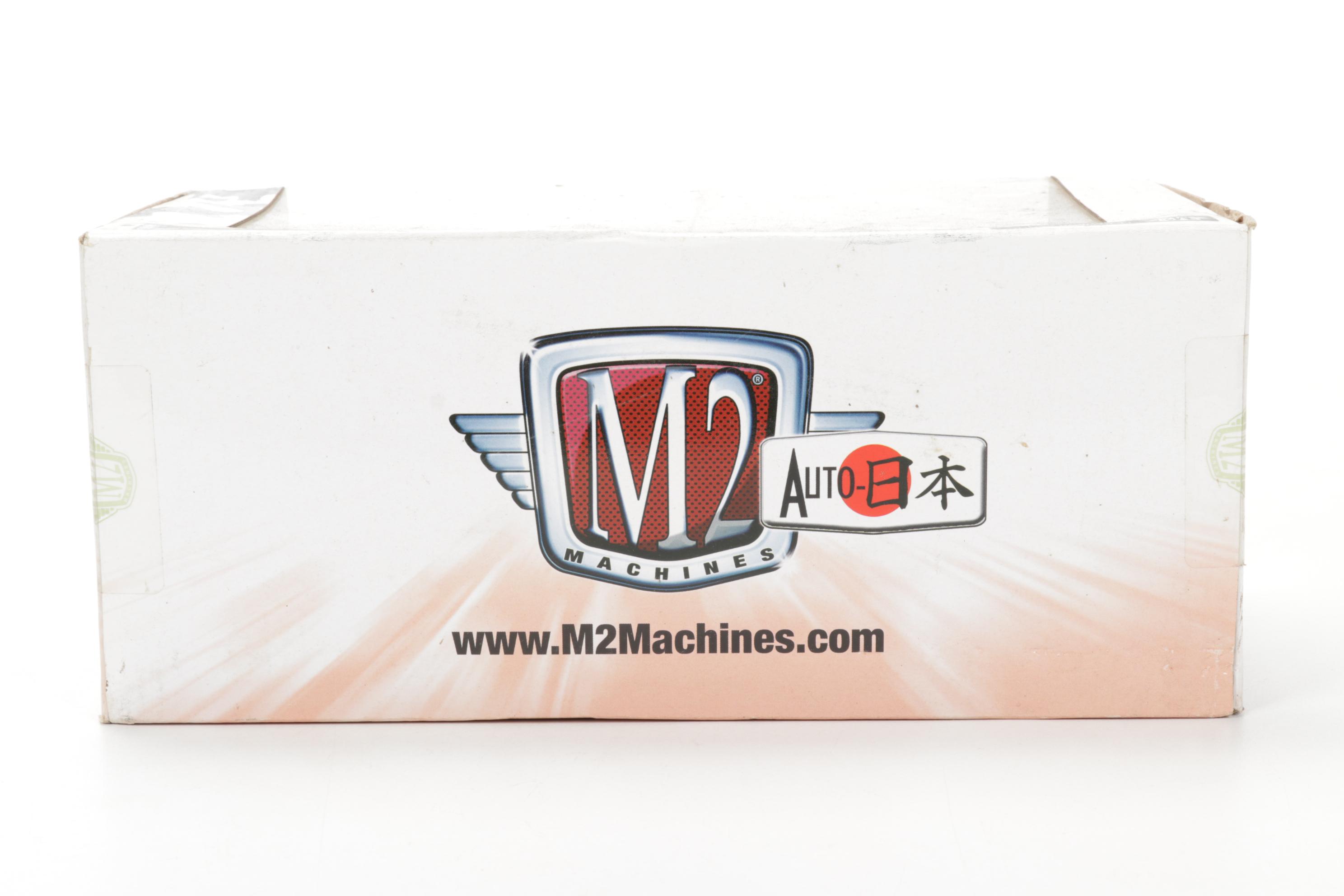 M2 VW Beetle, Datsun 510 and Nissan Fairlady Diecast Metal Cars