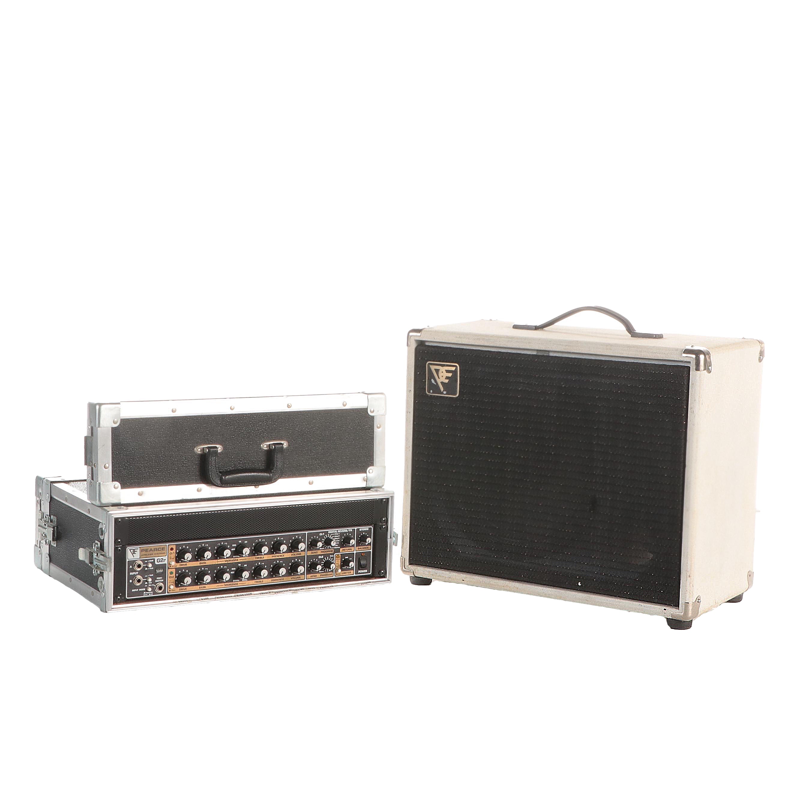 Dan Pearce G2R Guitar Amplifier with Road Case, Speaker Cabinet