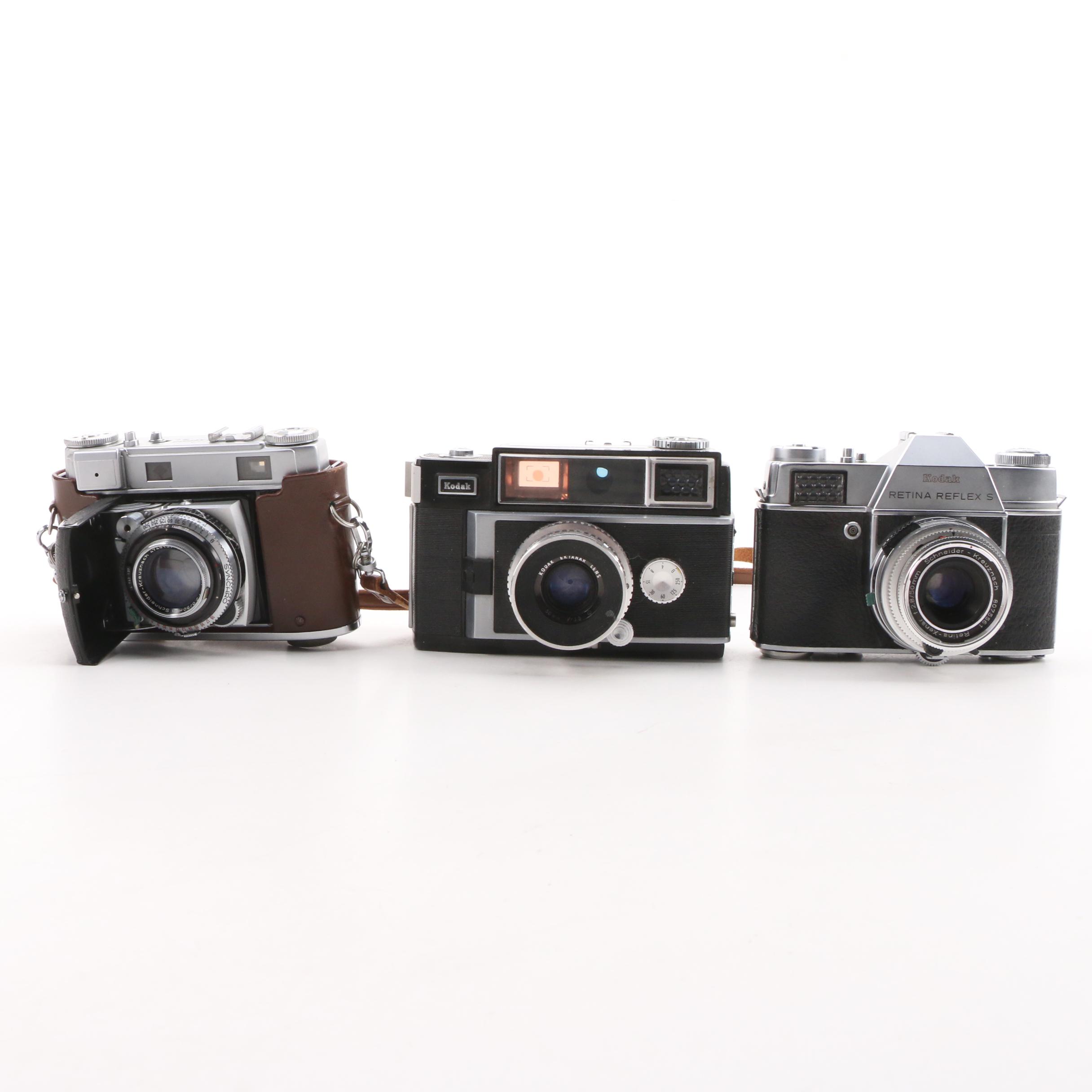Kodak Retina Reflex S, Signet 80, Retina III c Cameras