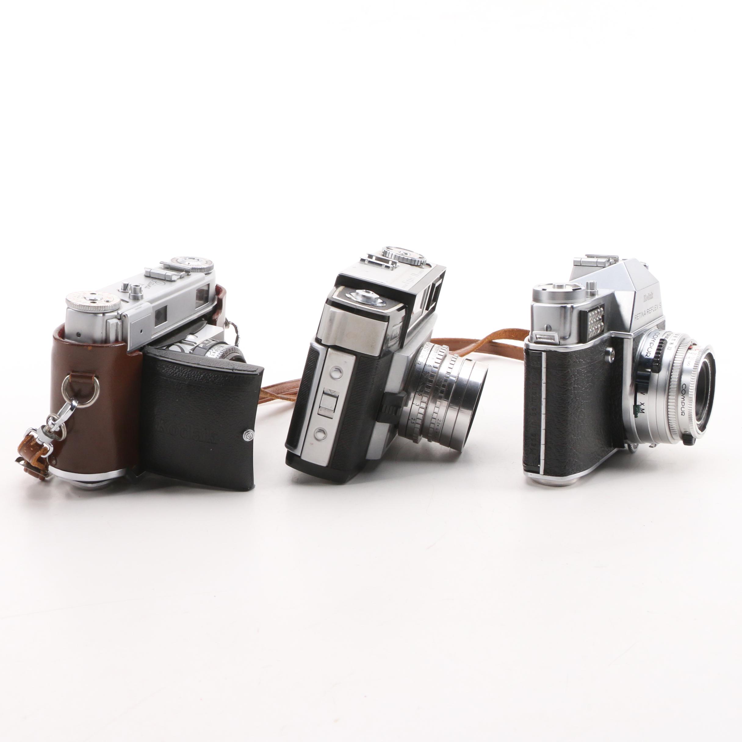 Kodak Retina Reflex S, Signet 80, Retina III c Cameras