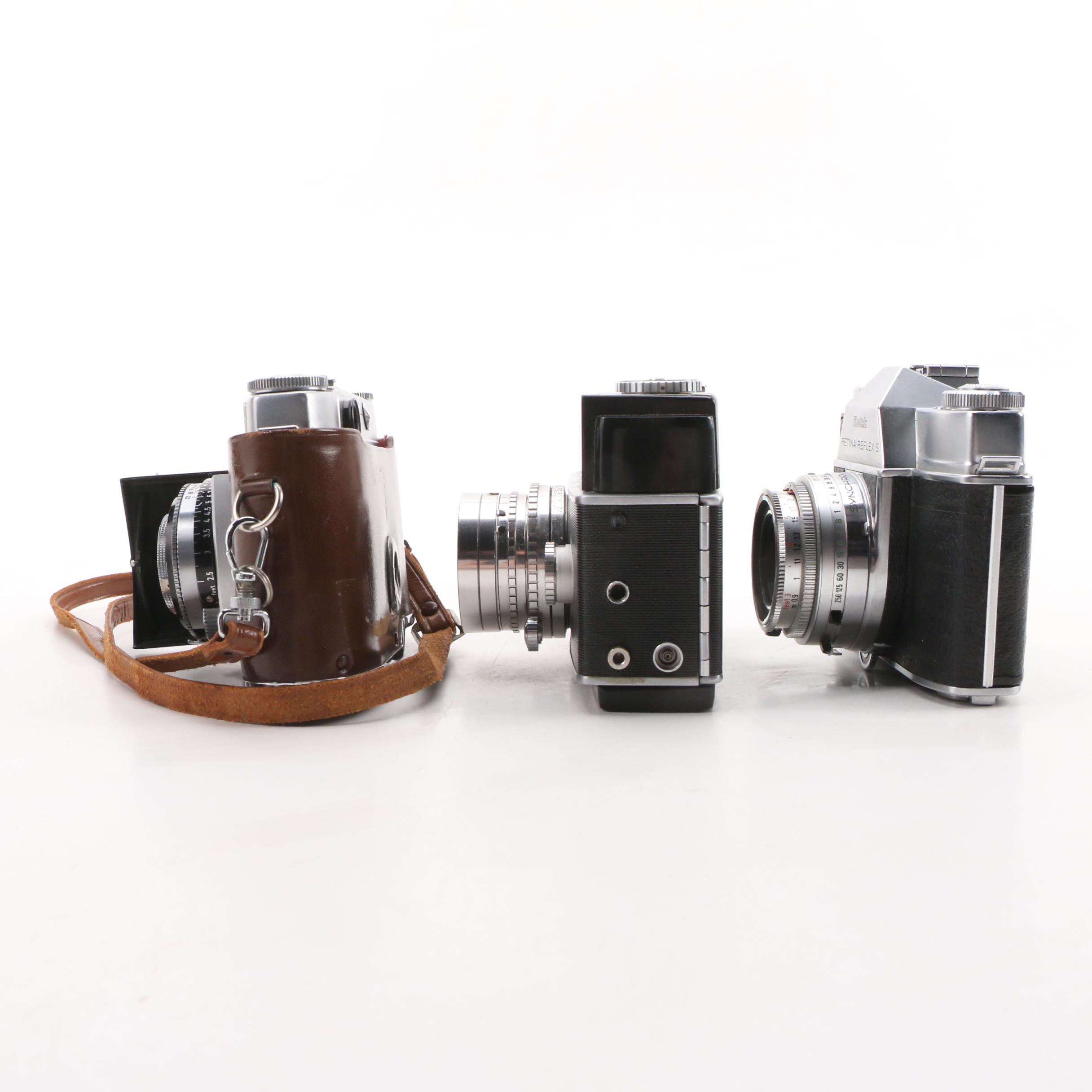 Kodak Retina Reflex S, Signet 80, Retina III c Cameras