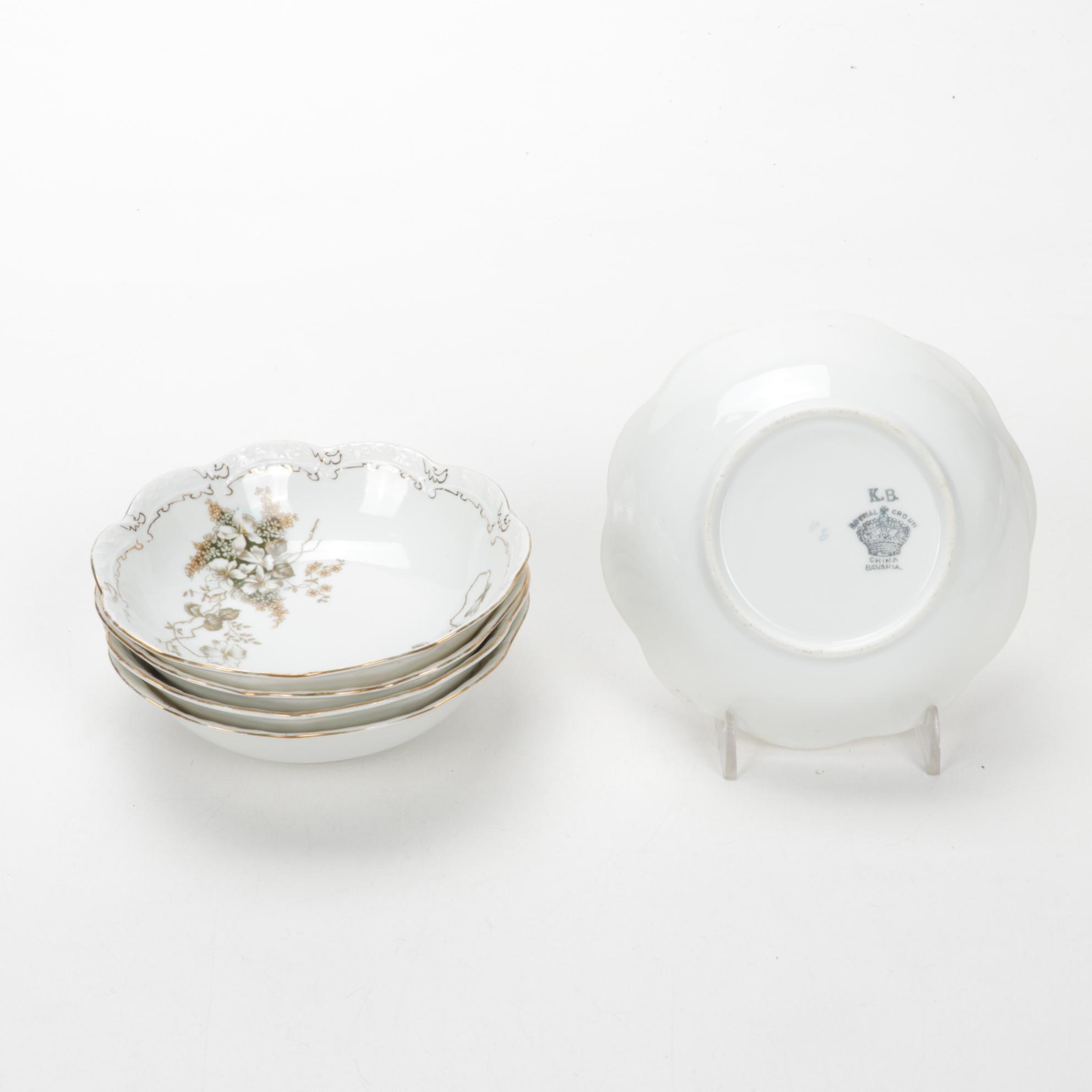 Imperial Crown "Bavaria" China Dinnerware and Table Accessories