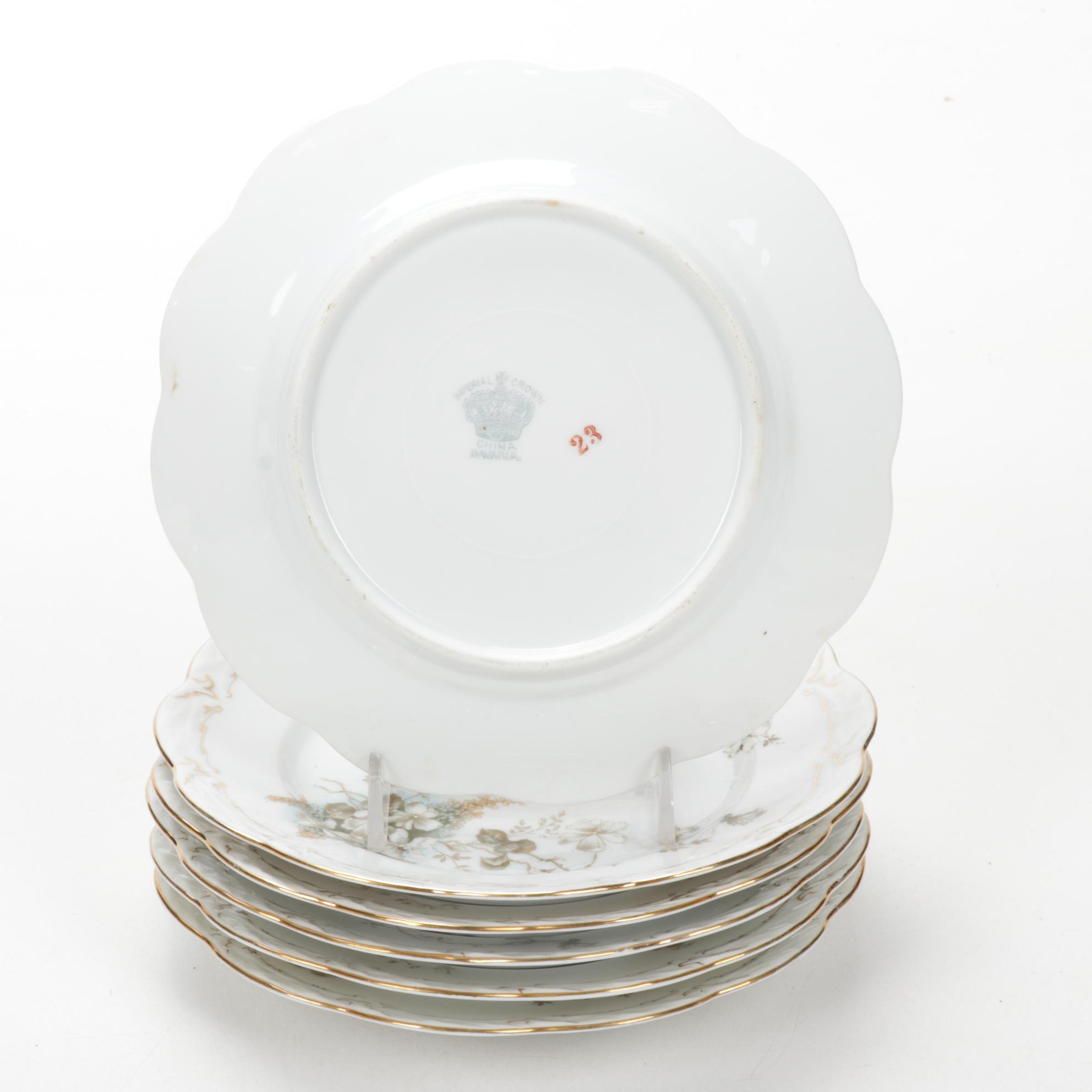 Imperial Crown "Bavaria" China Dinnerware and Table Accessories