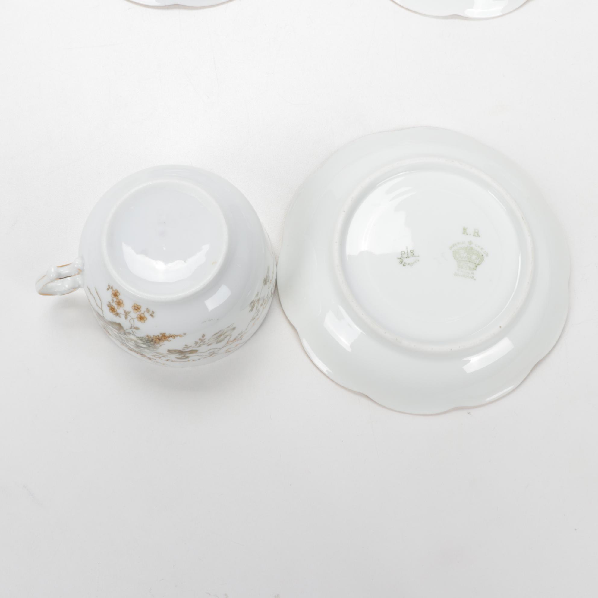 Imperial Crown "Bavaria" China Dinnerware and Table Accessories