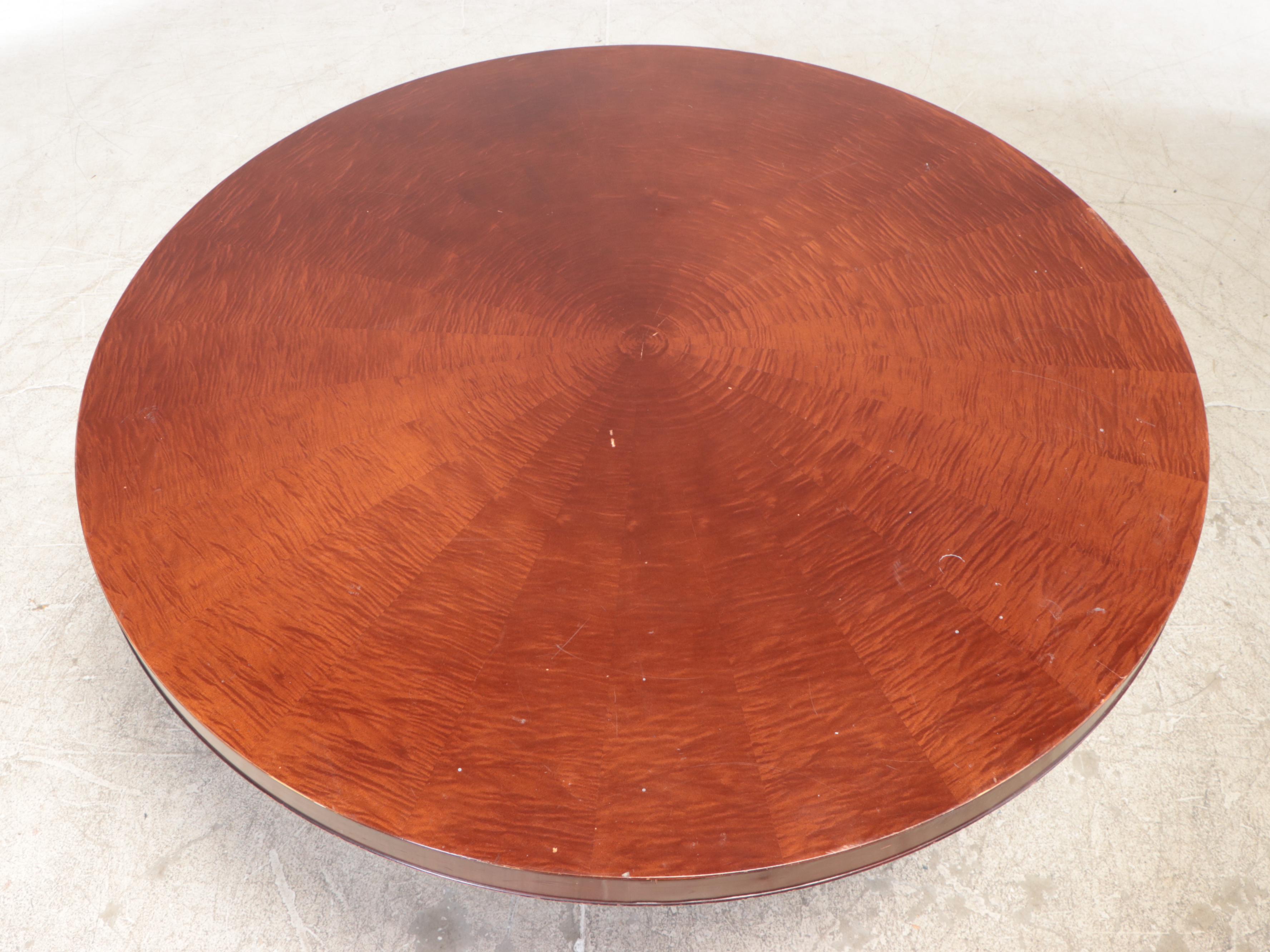 Baker Empire Style Pedestal Dining Table