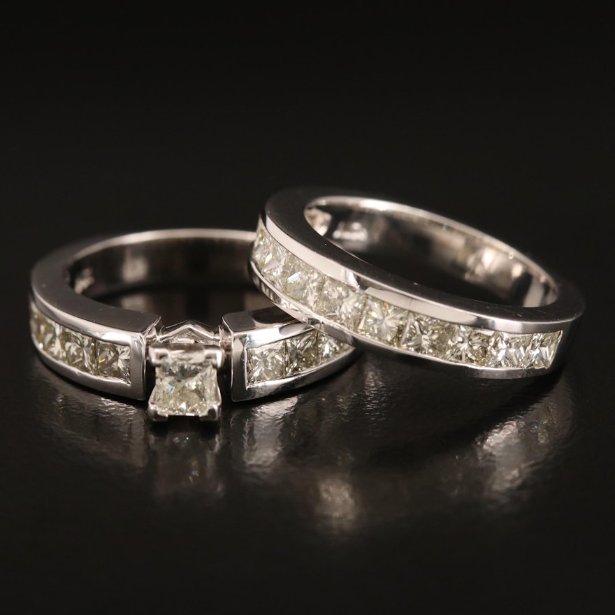 14K 2.78 CTW Diamond Ring Set