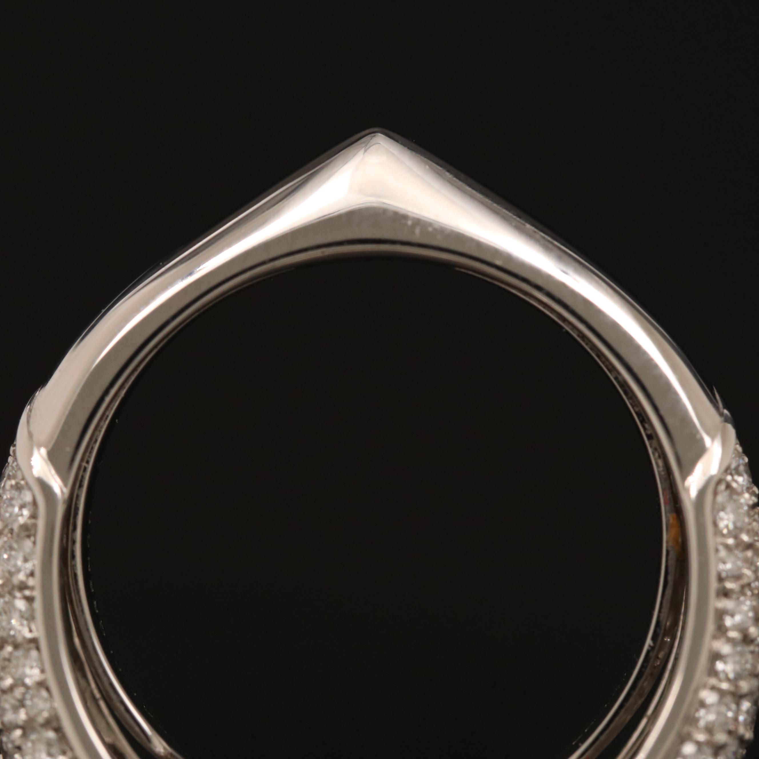 Kat Florence 18K 4.04 CT Star Ruby and 2.08 CTW Diamond Ring