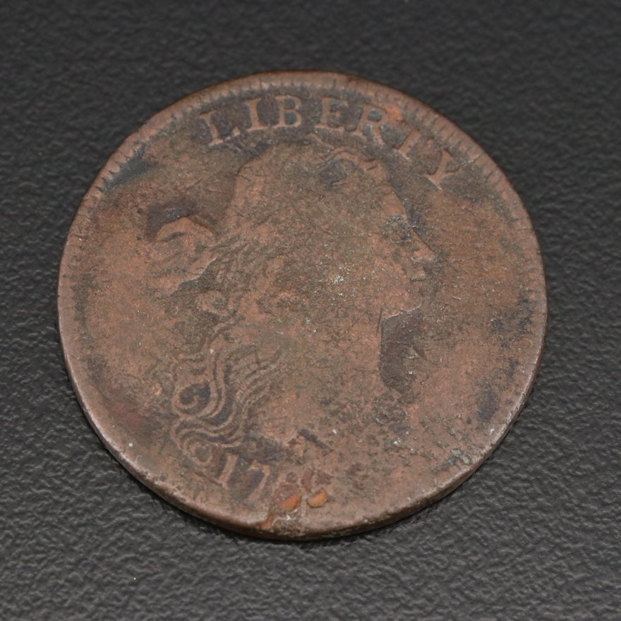 Late 1700's (1796-1799) Draped Bust Large Cent