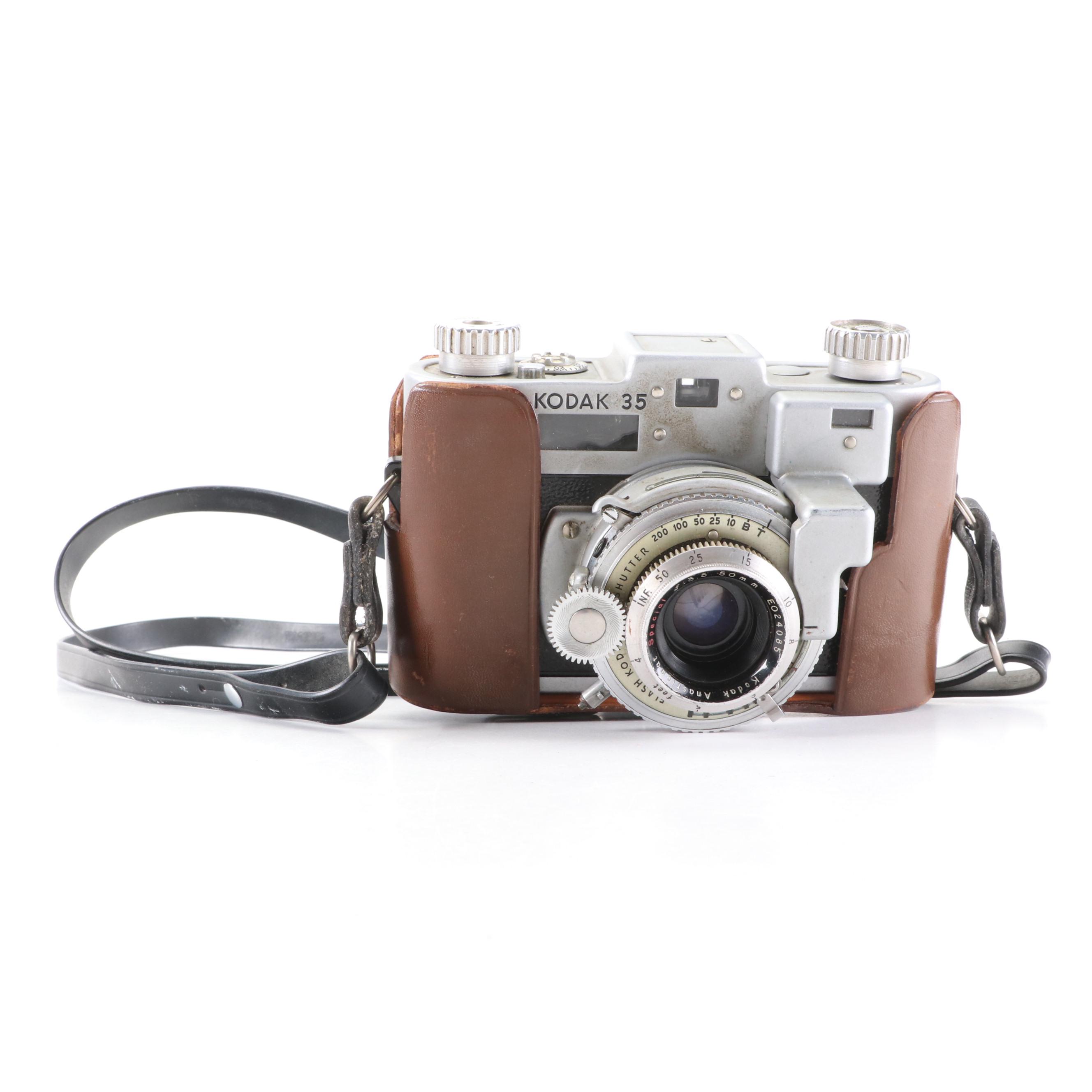 Zeiss Ikon Baby Ikonta, Kodak 35, Retina, and More Camera Accessories, Vintage