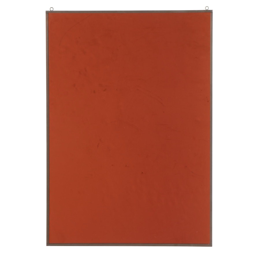 Copper Tinted Wall Mirror