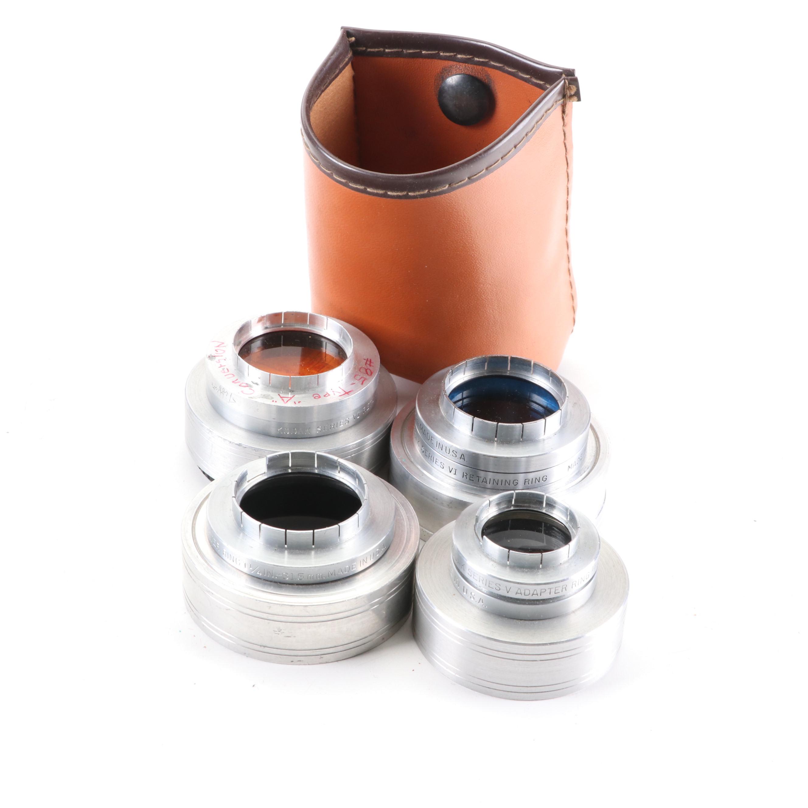 Zeiss Ikon Baby Ikonta, Kodak 35, Retina, and More Camera Accessories, Vintage