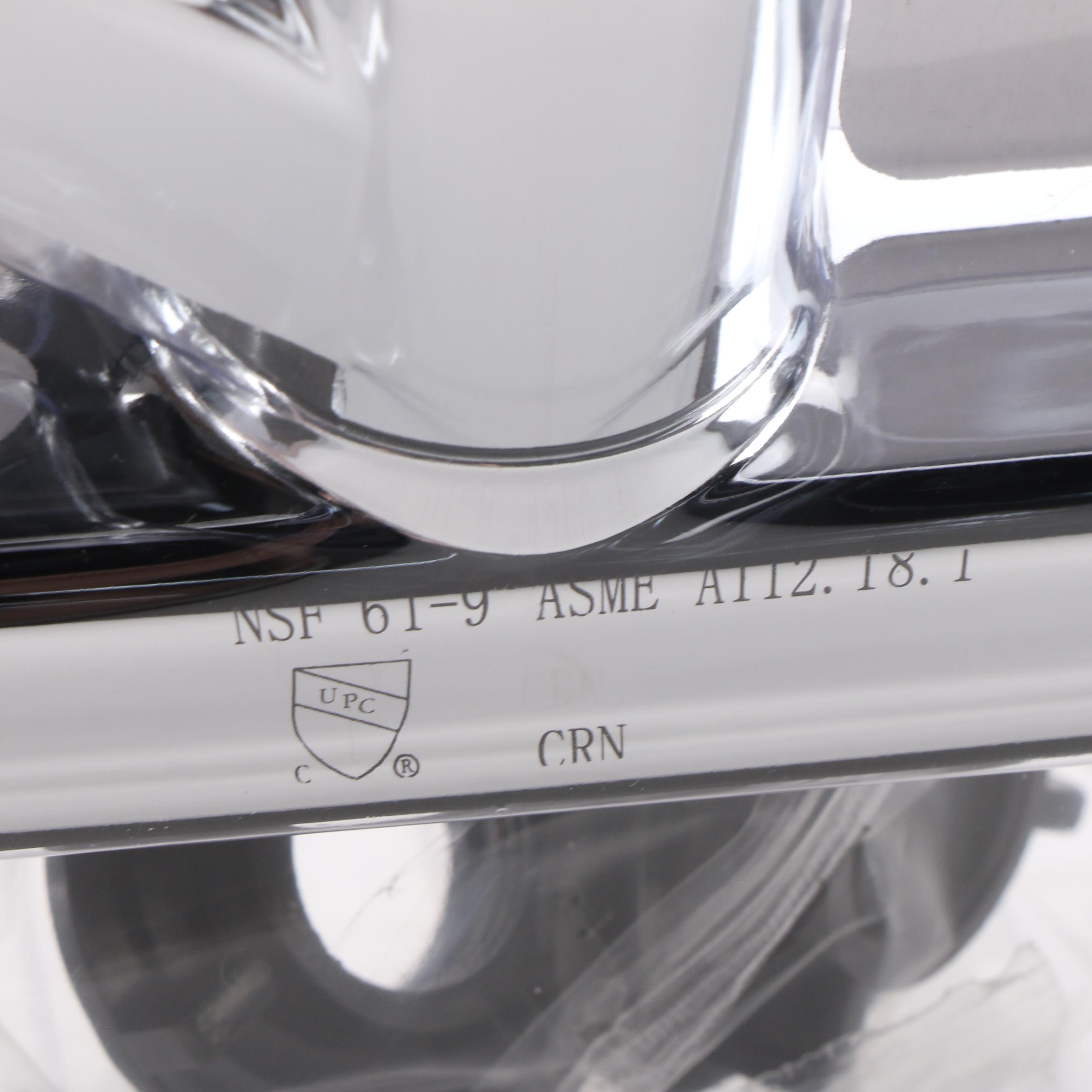 Aqua Plumb Chrome Finished Kitchen Faucets and Massage Showerheads