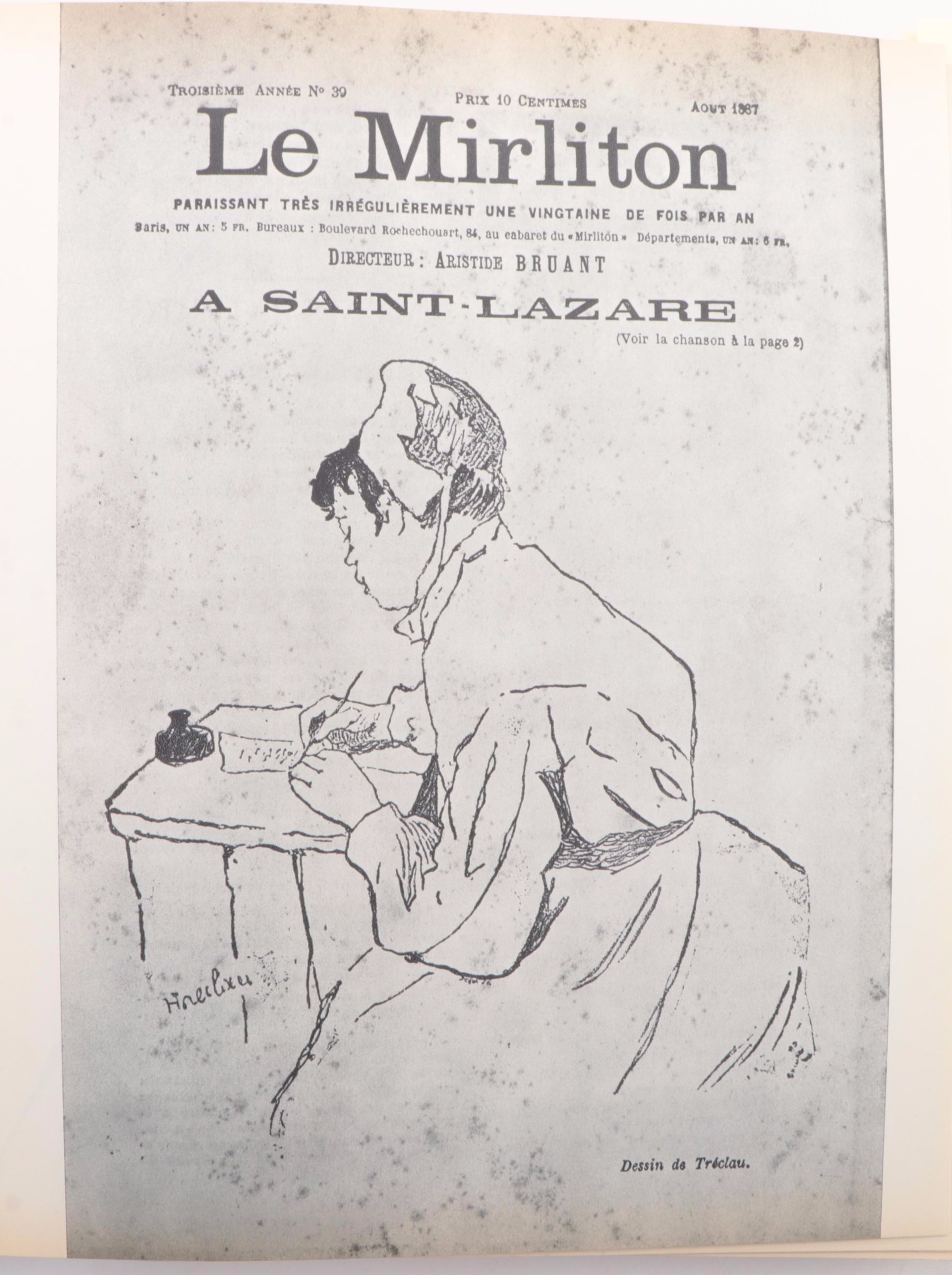 "Lautrec by Lautrec" by Philippe Huisman and Madeleine Grillaert Dortu, 1964