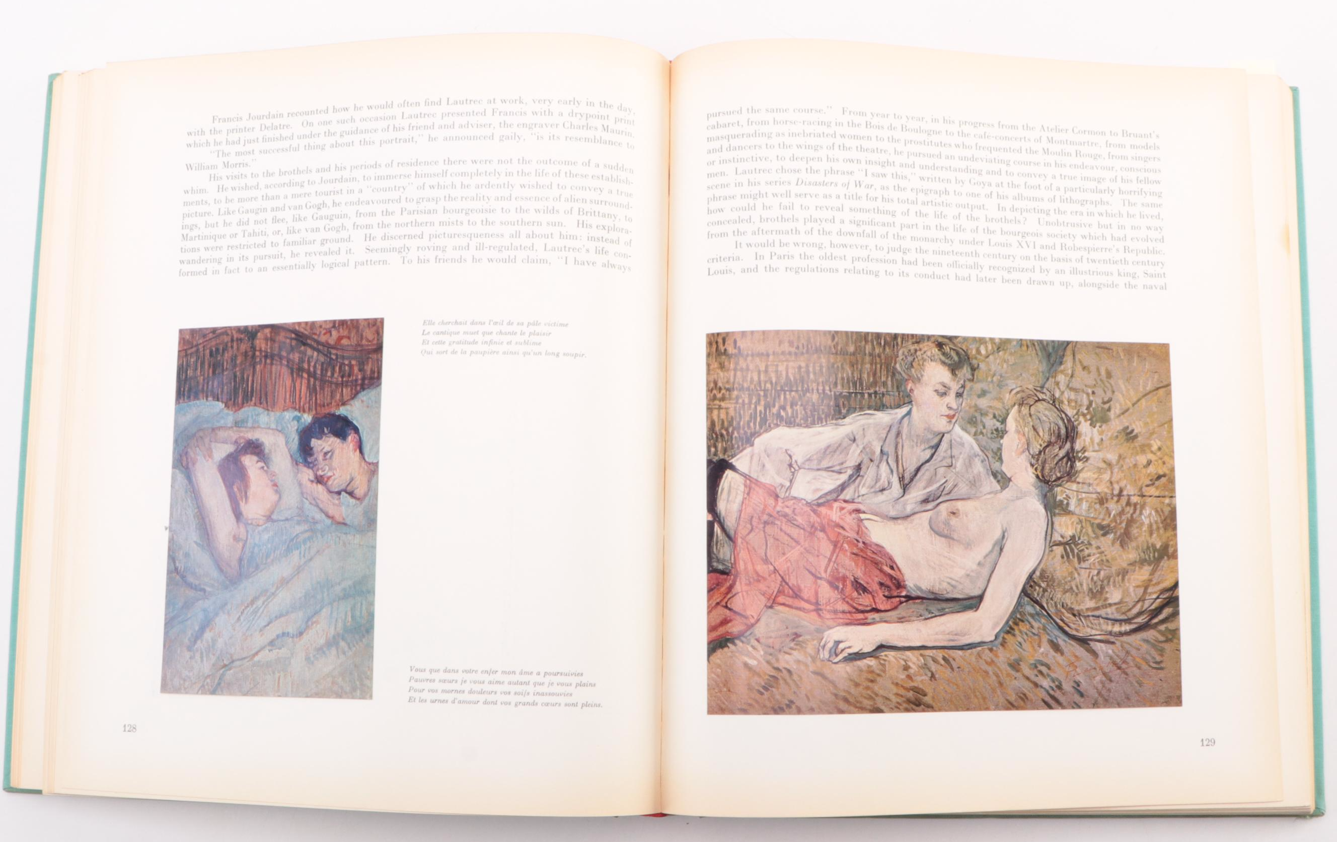 "Lautrec by Lautrec" by Philippe Huisman and Madeleine Grillaert Dortu, 1964