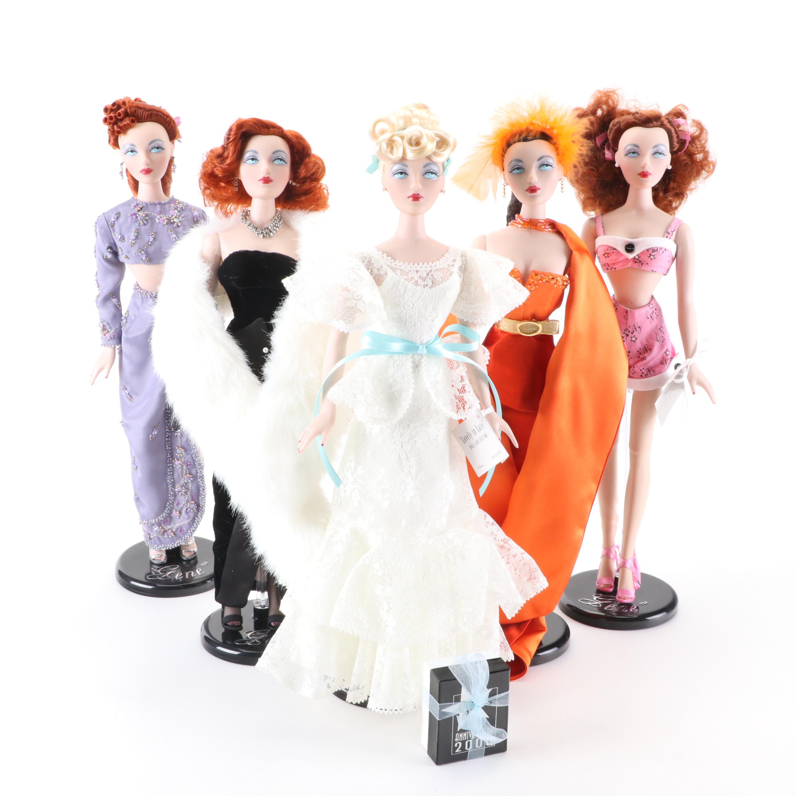 Gene "5th Anniversary Collection" Dolls with Exclusive FAO Schwarz Doll