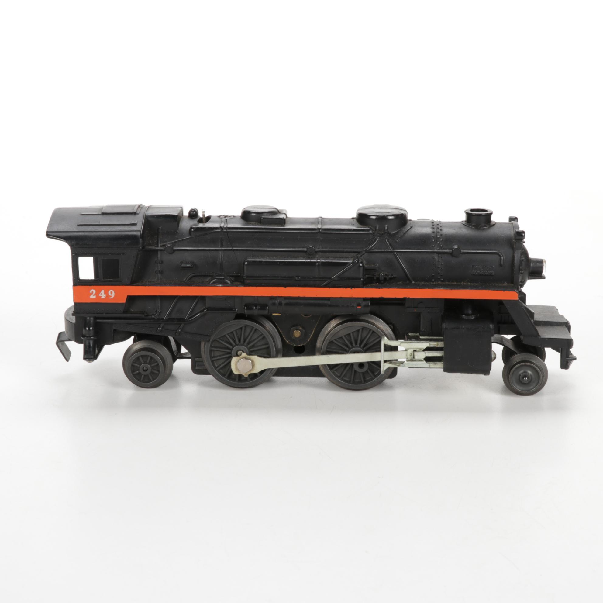 Lionel O Gauge Train Set Model X-686 with 249 Steam, Mid-20th Century