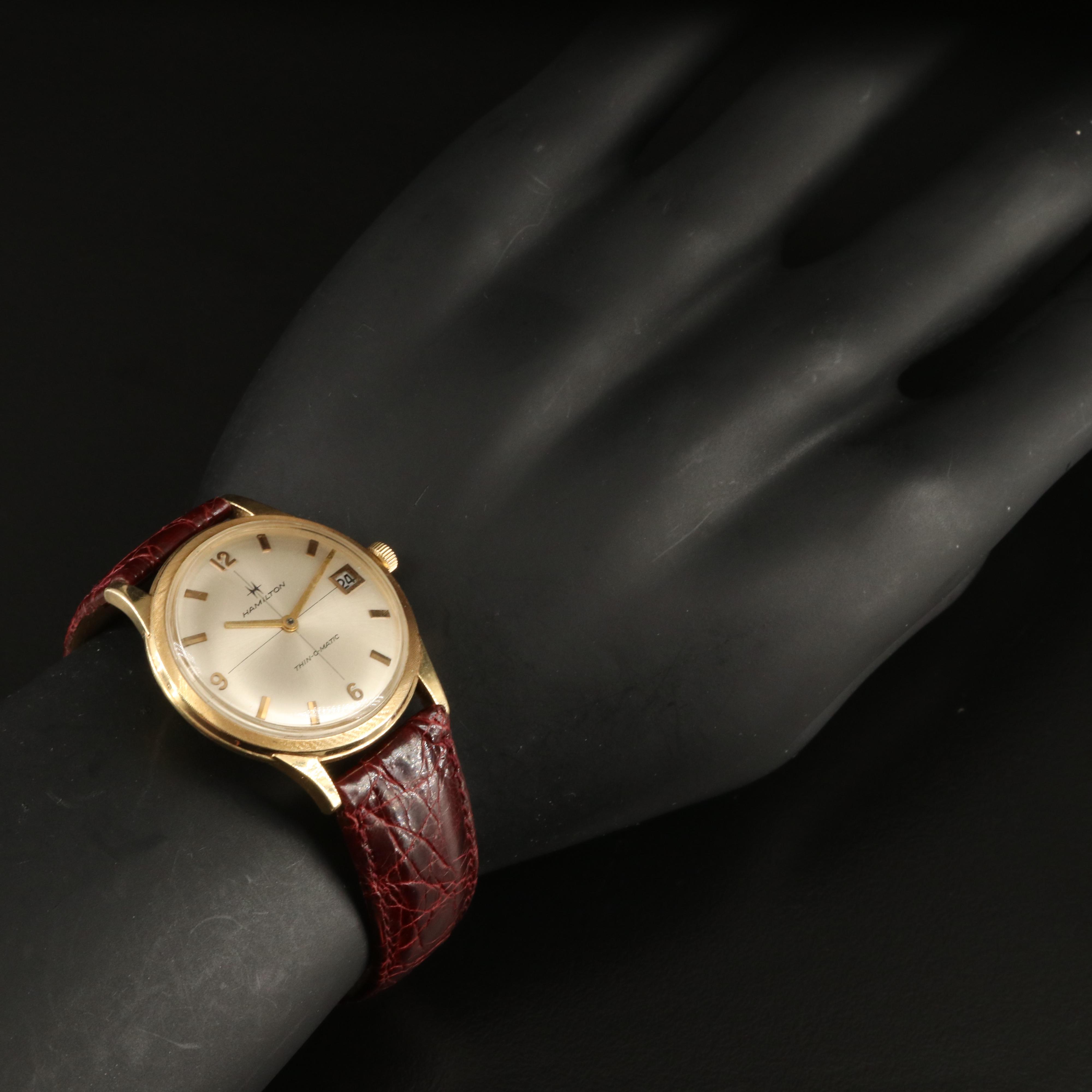 14K Hamilton Thin-O-Matic Watch