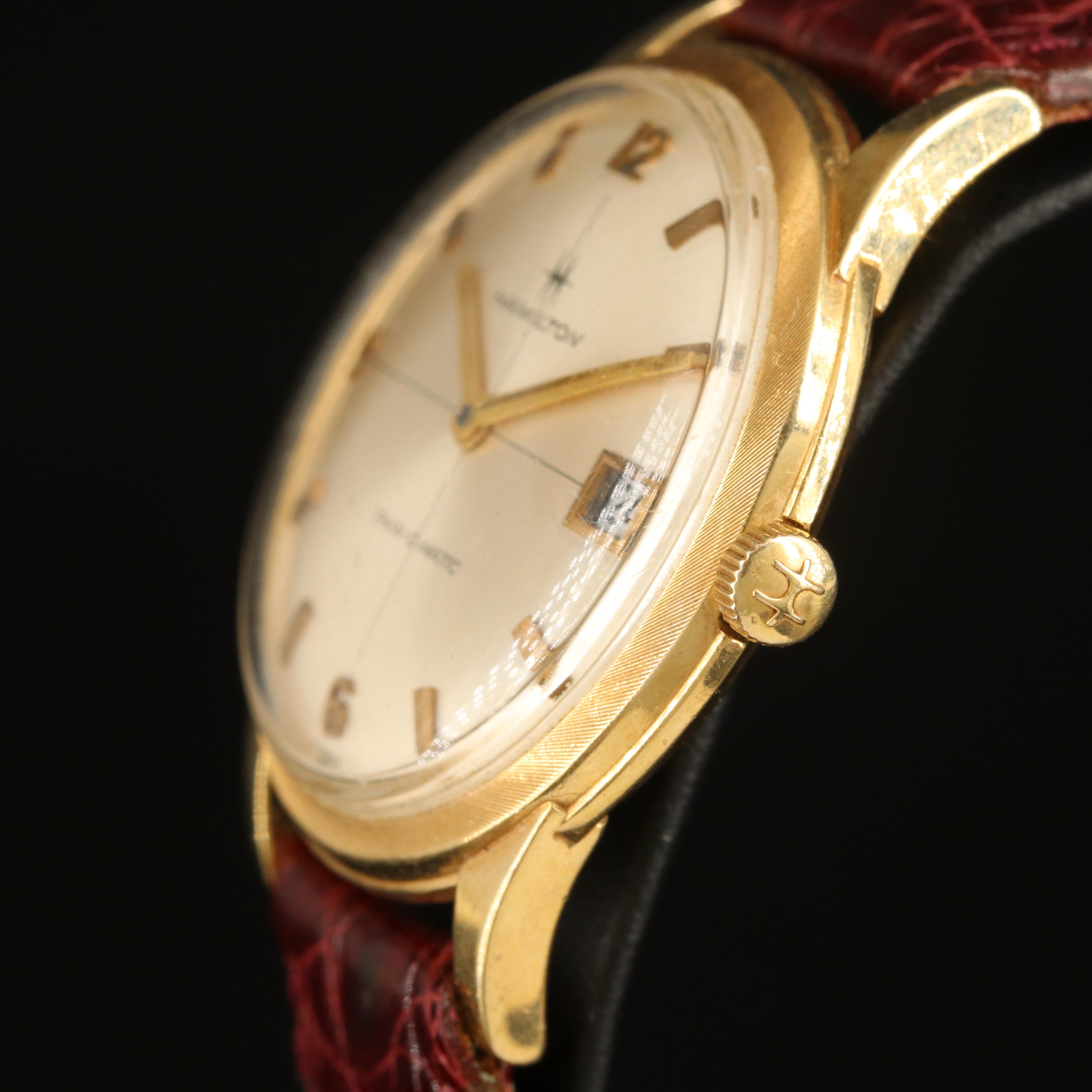 14K Hamilton Thin-O-Matic Watch