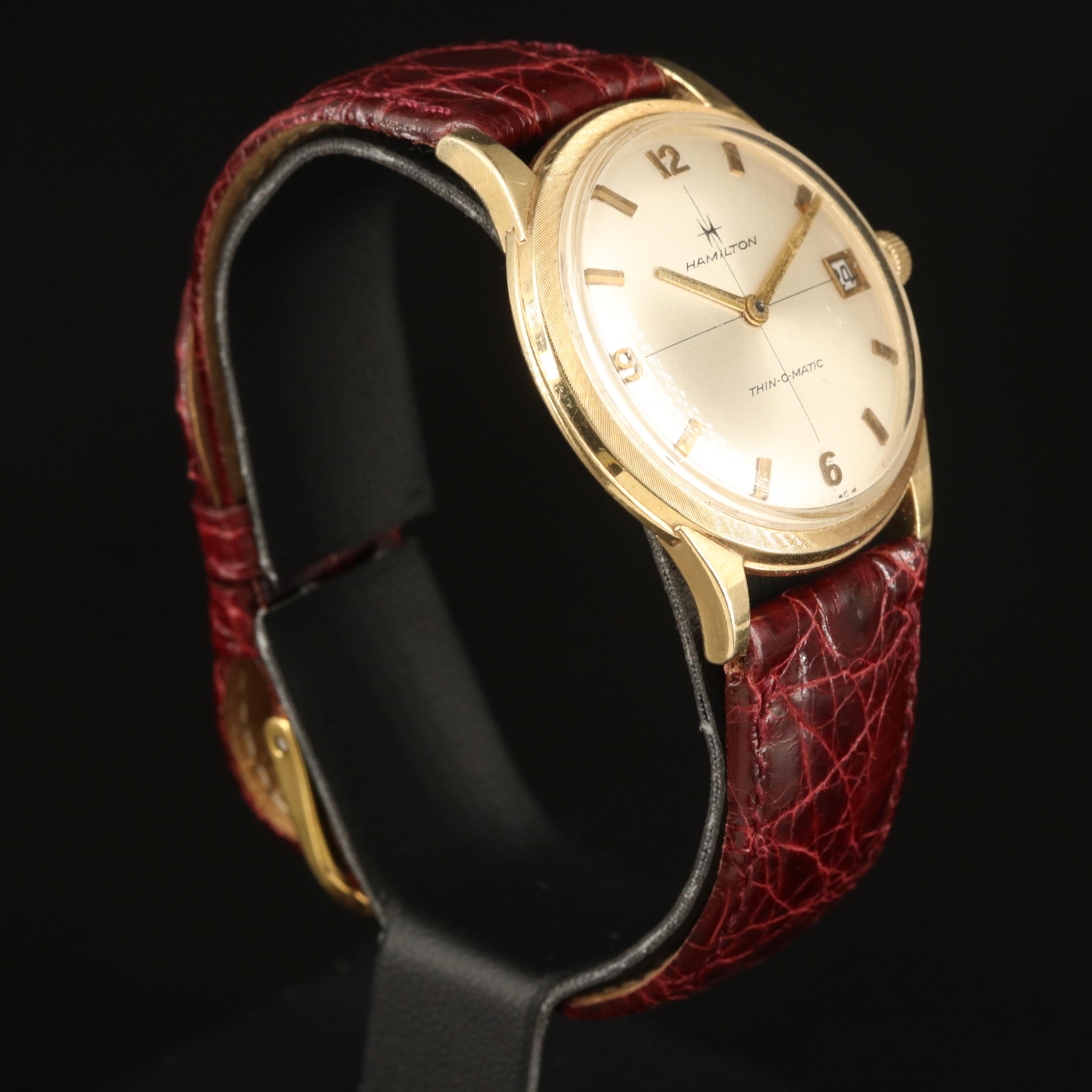 14K Hamilton Thin-O-Matic Watch