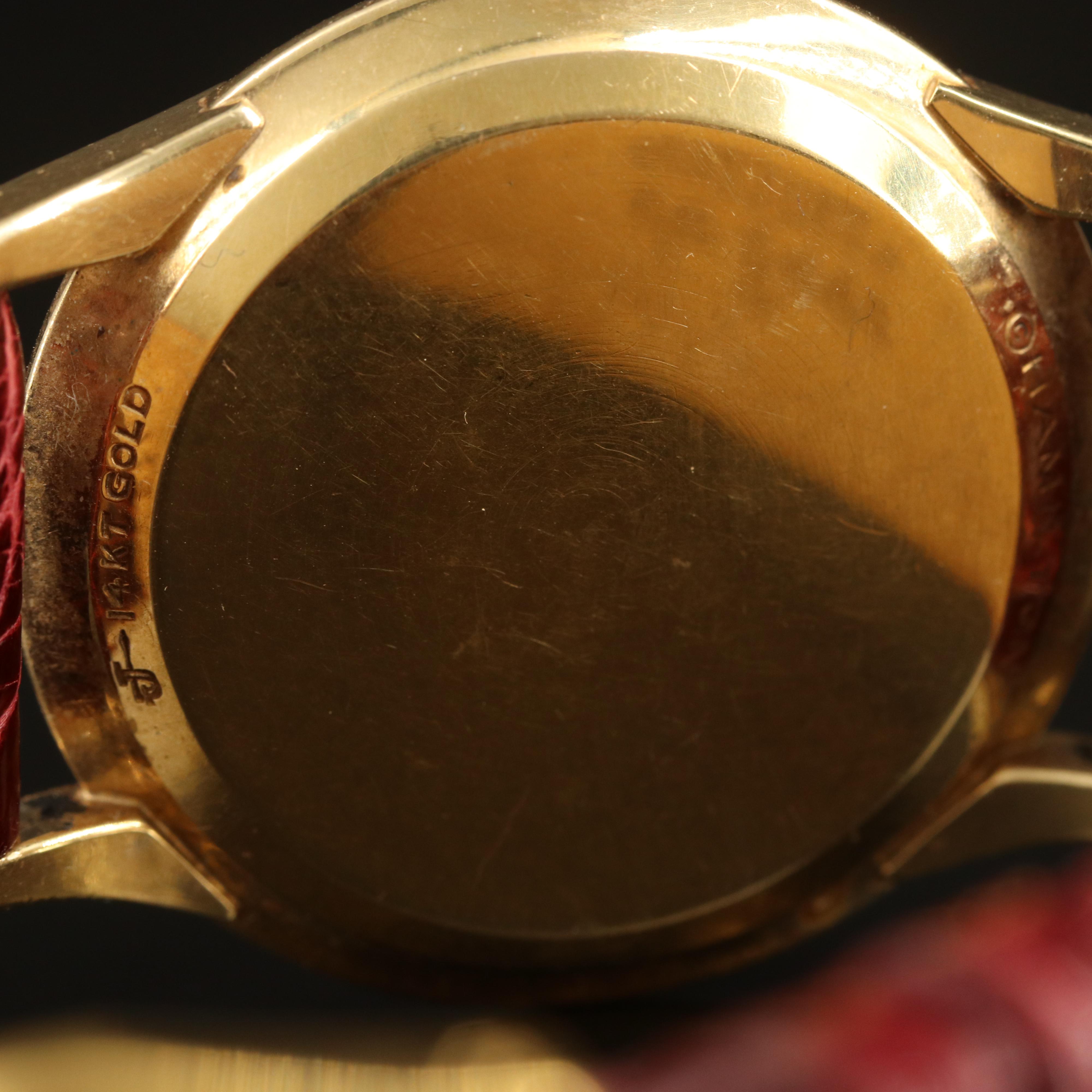 14K Hamilton Thin-O-Matic Watch