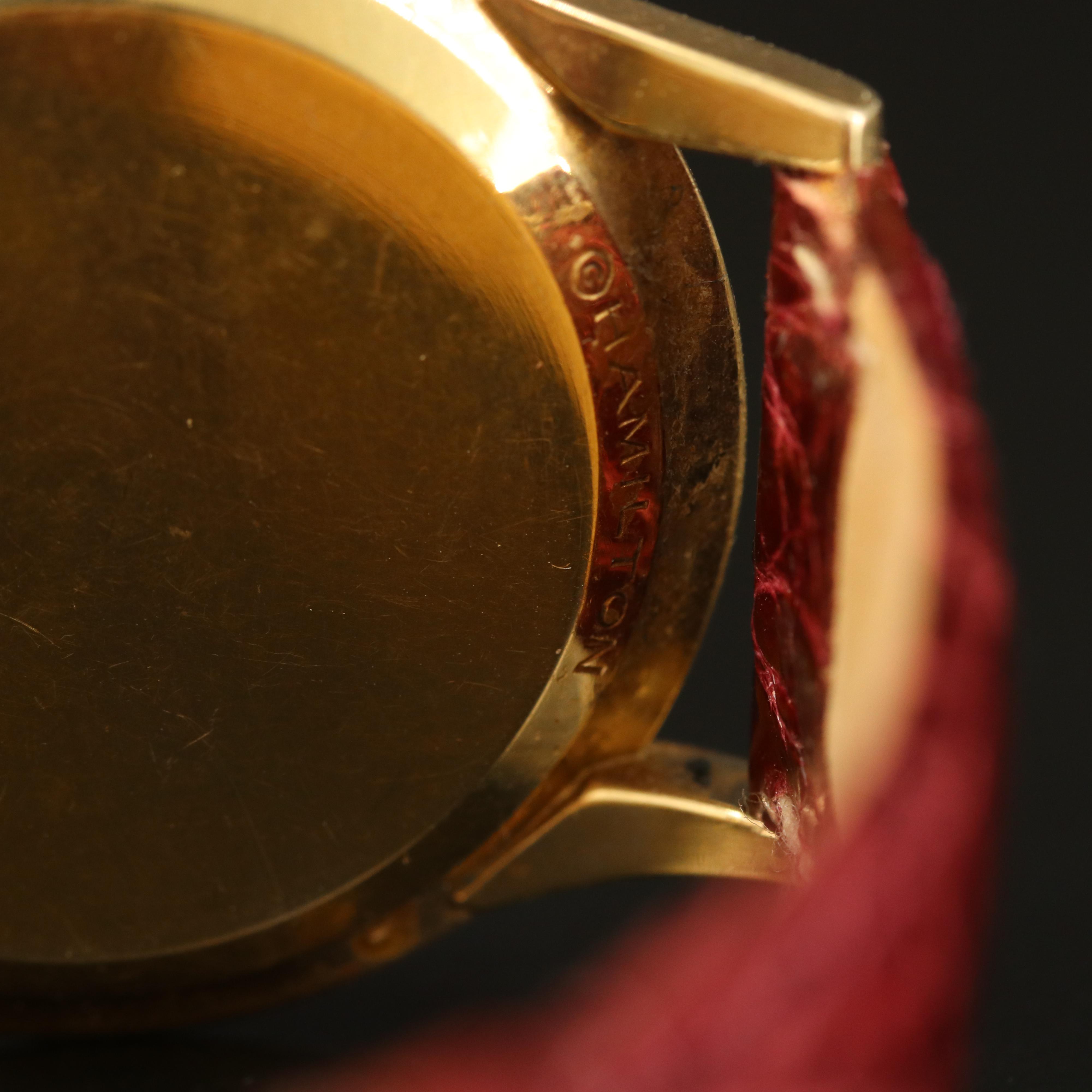 14K Hamilton Thin-O-Matic Watch