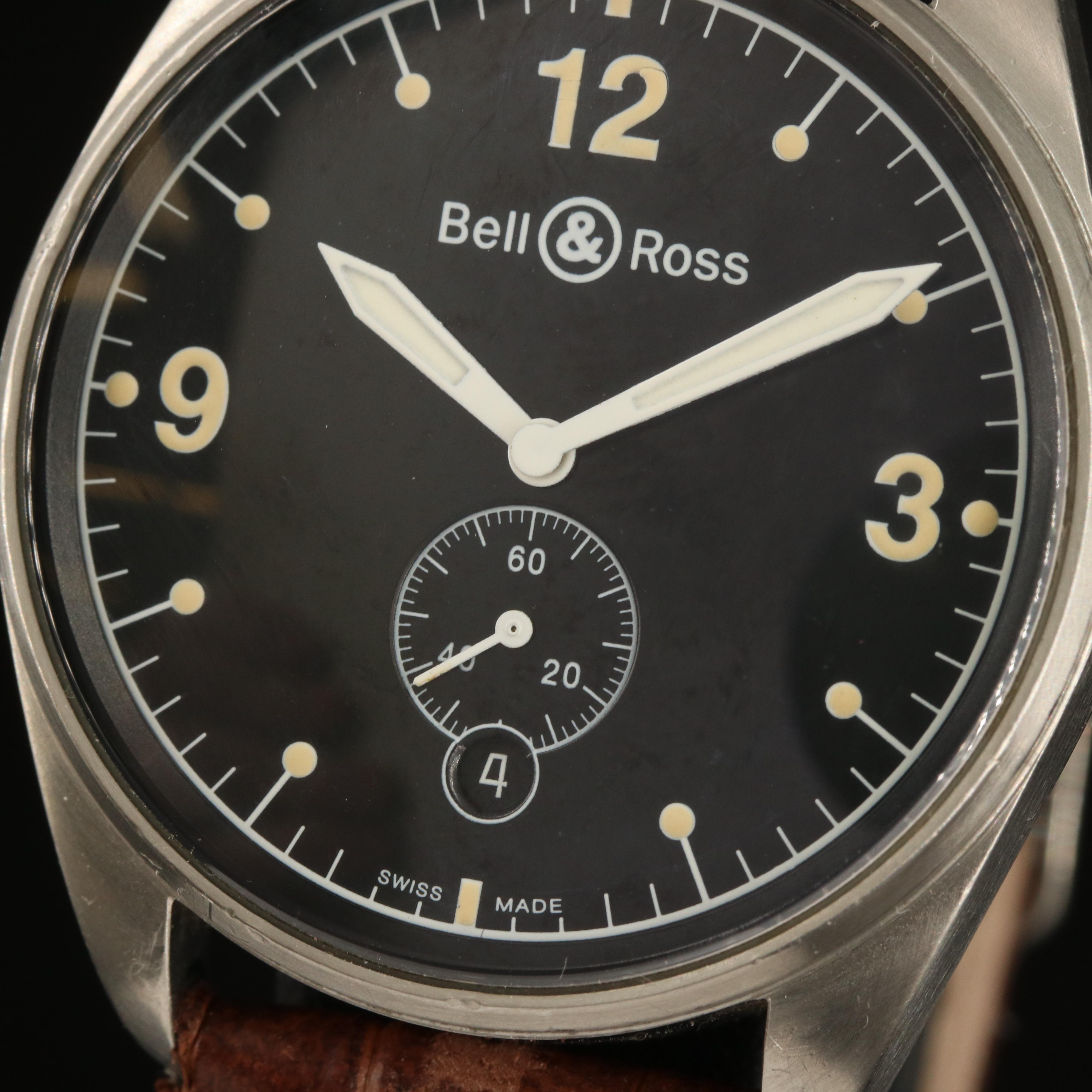 Bell & Ross Automatic 123 Vintage Stainless Steel Watch