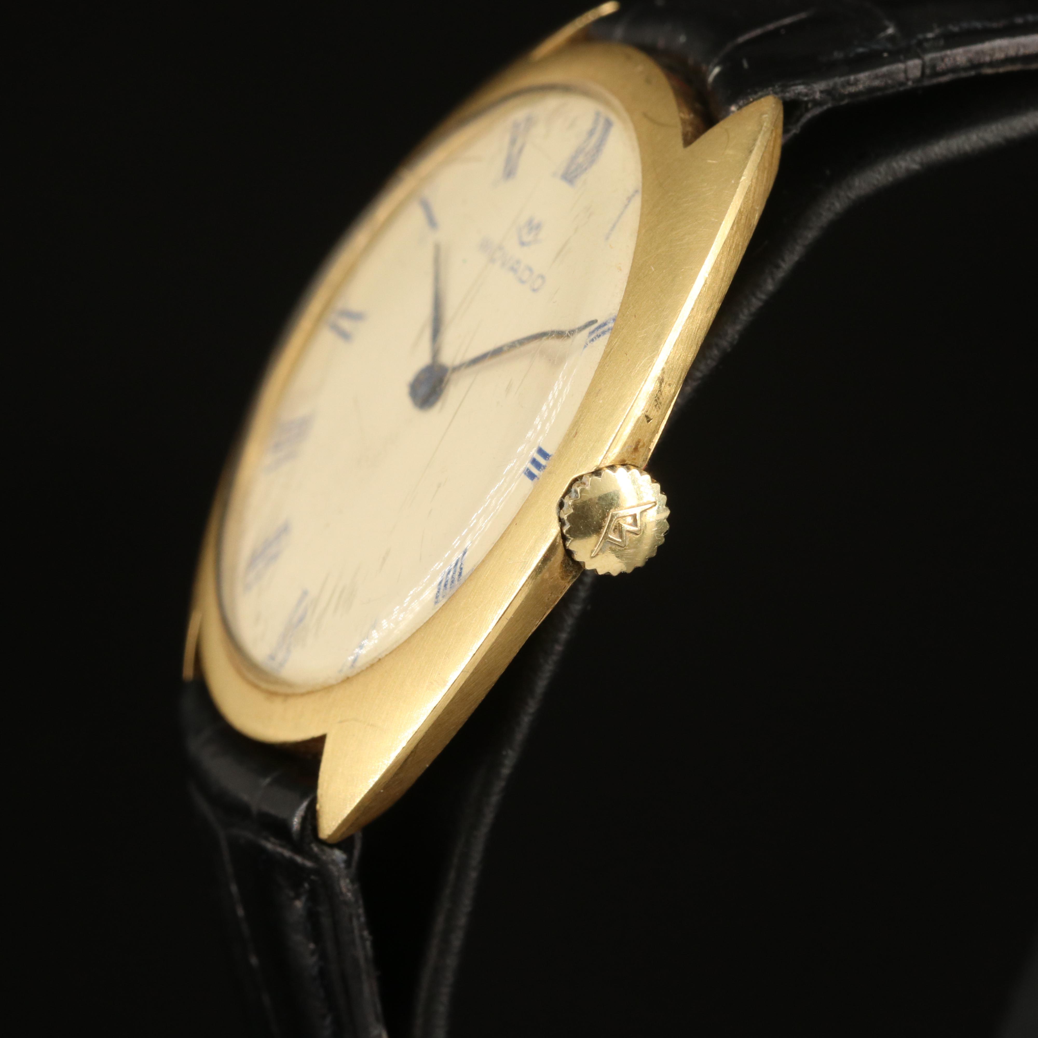 18K Vintage Movado Stem Wind Watch