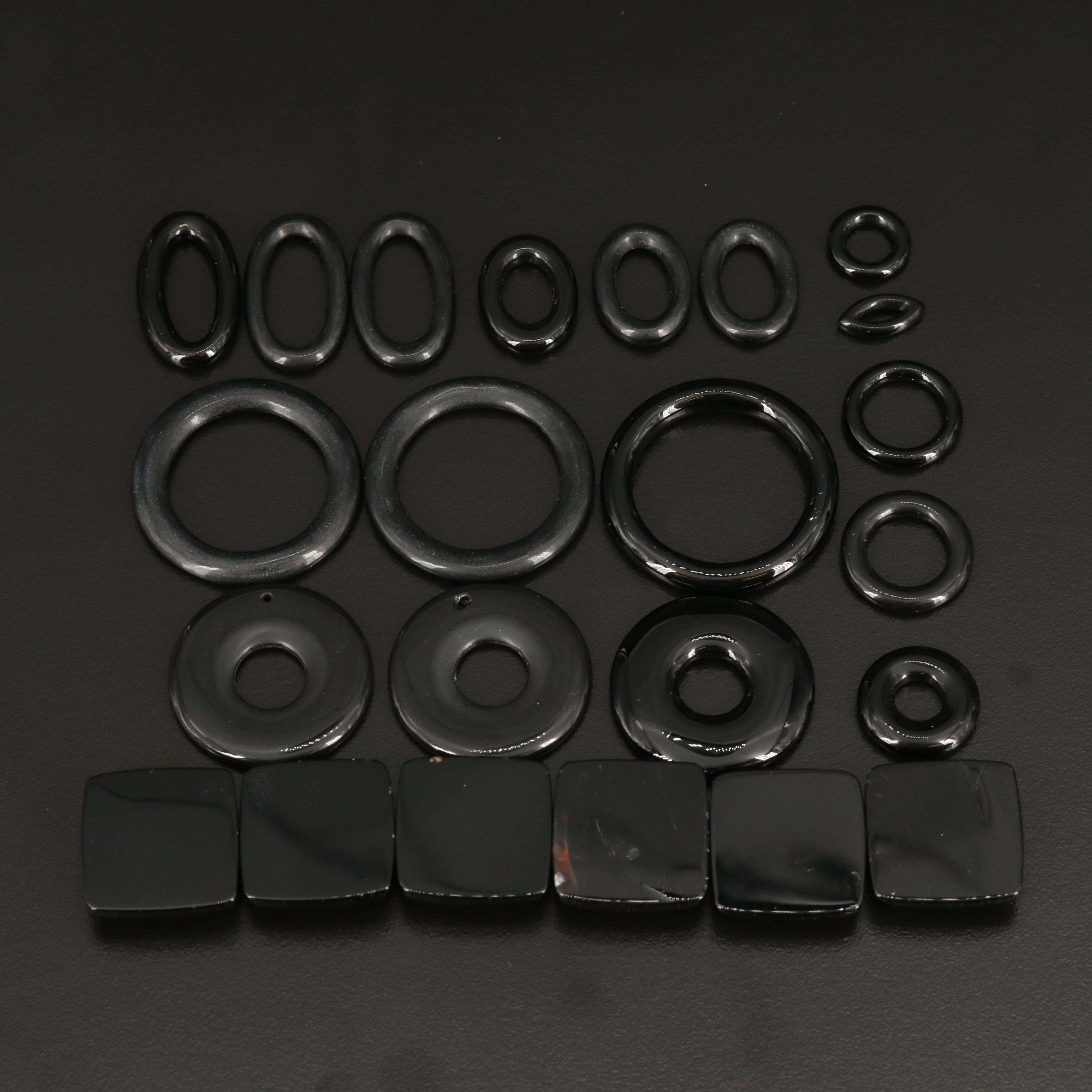 Loose Black Onyx Assortment