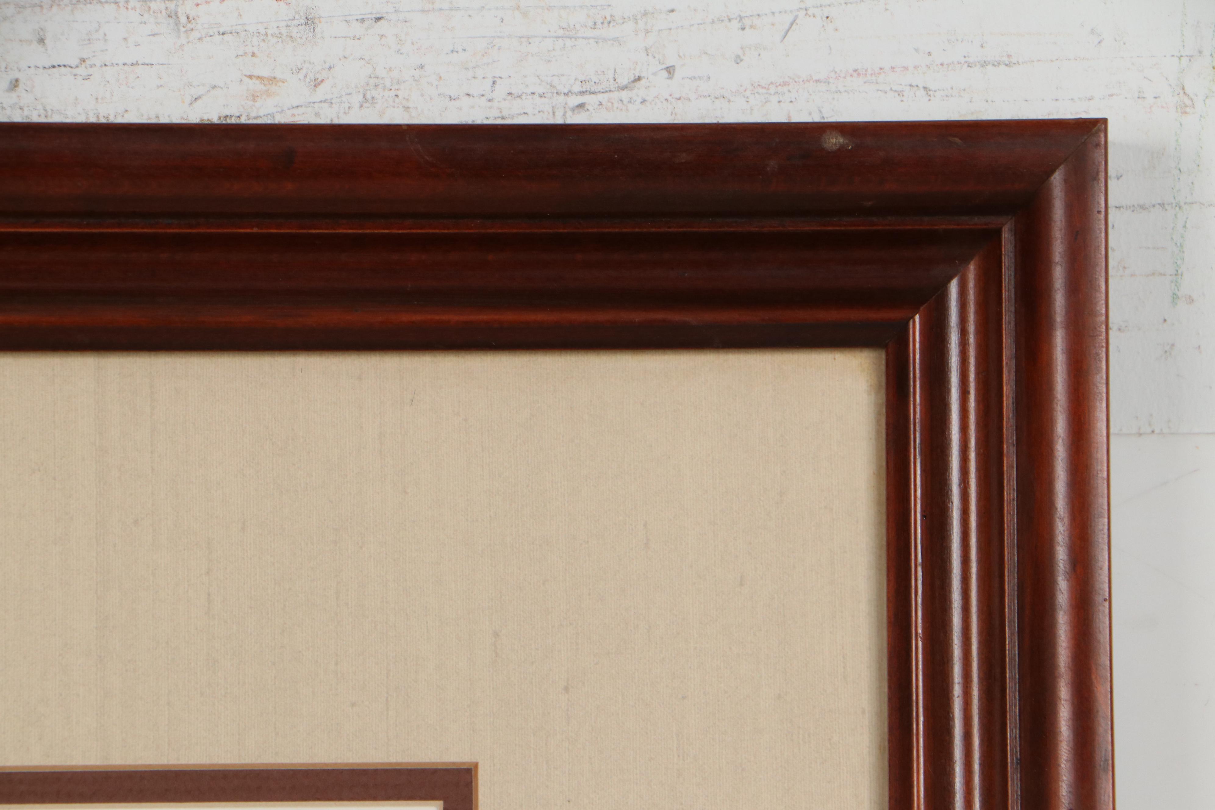 Fred Stone Offset Lithograph "Contentment," Late 20th Century