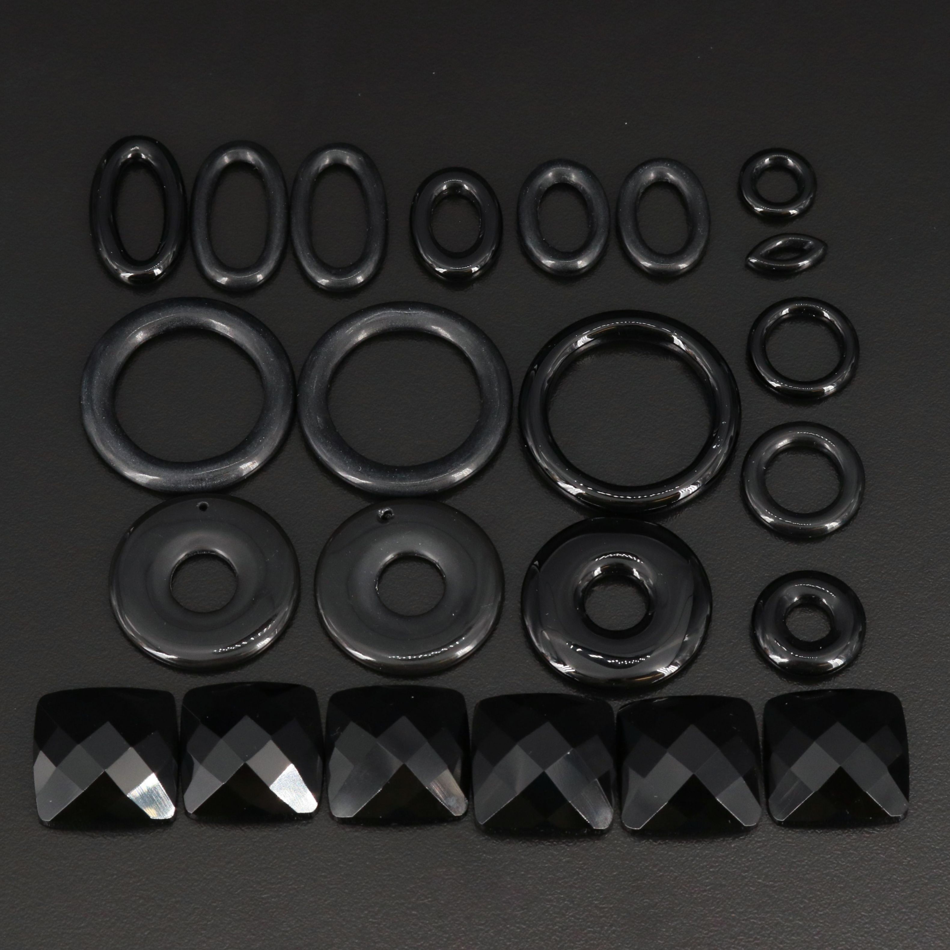 Loose Black Onyx Assortment