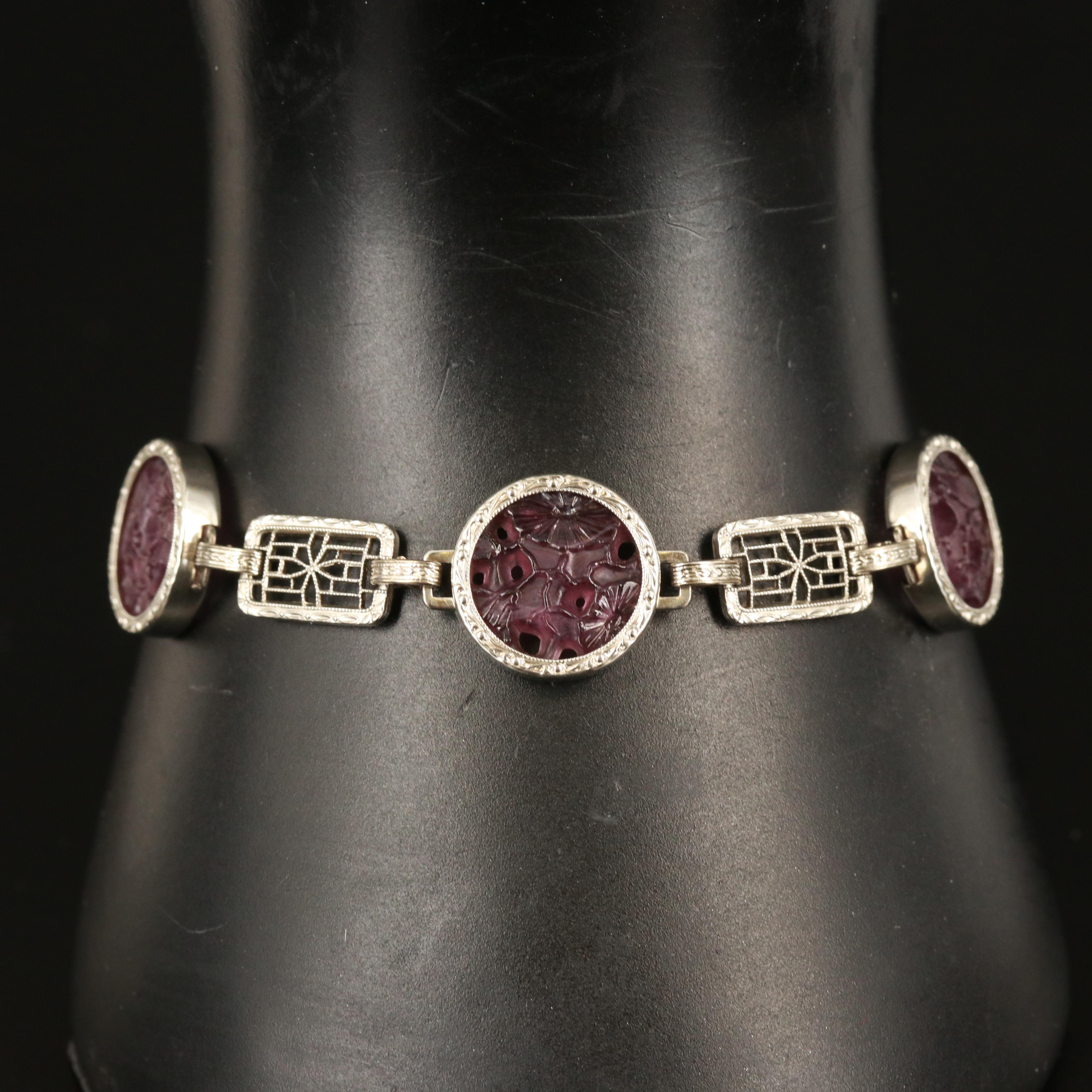 Art Deco Gold-Filled Bracelet