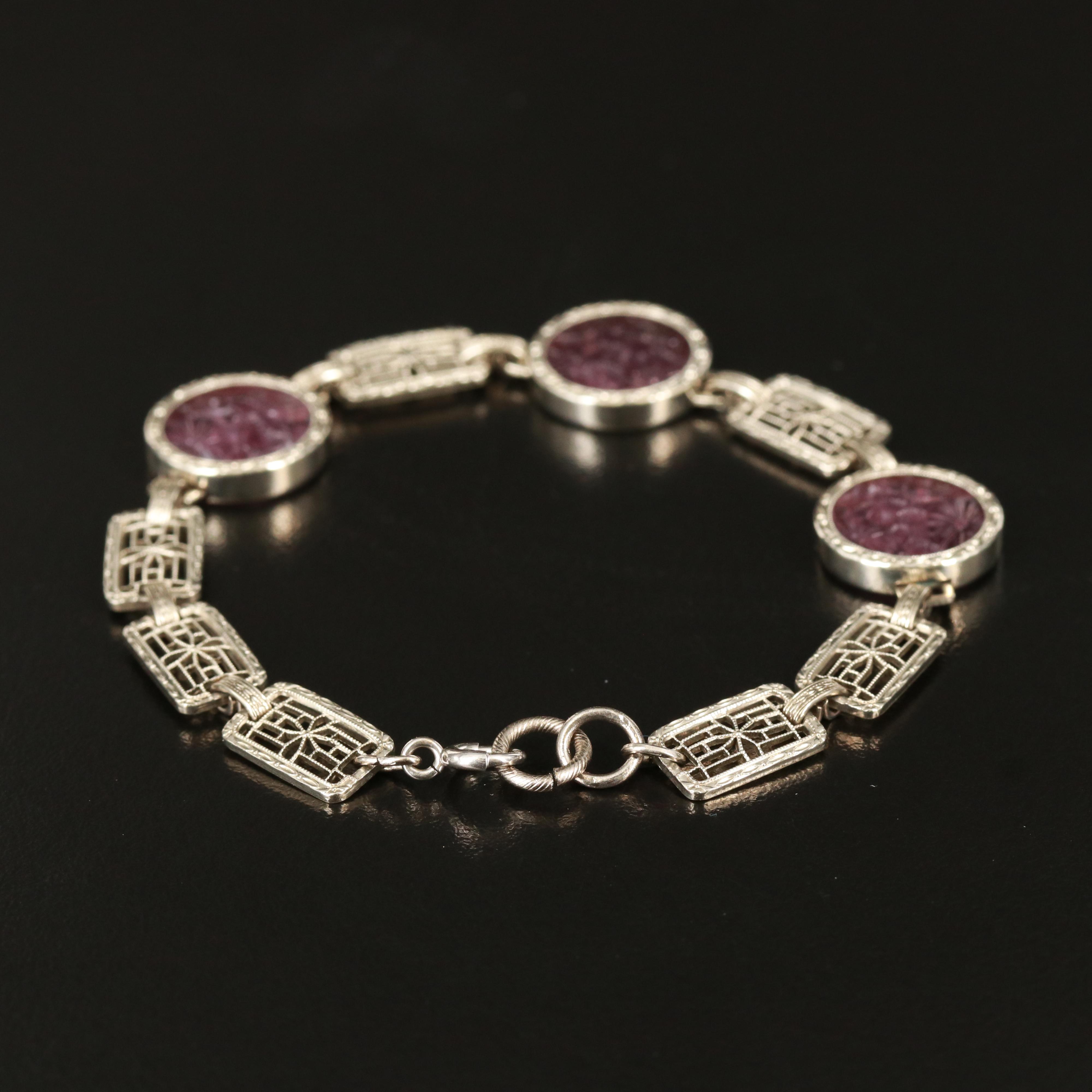 Art Deco Gold-Filled Bracelet