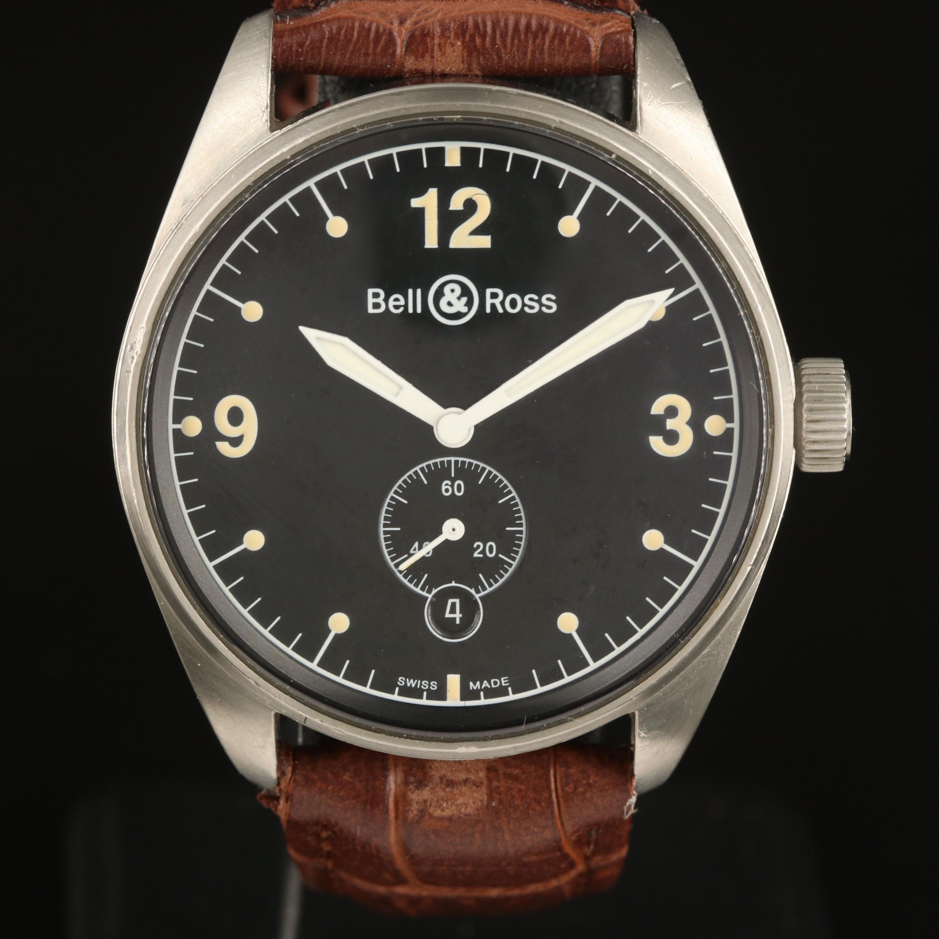 Bell & Ross Automatic 123 Vintage Stainless Steel Watch