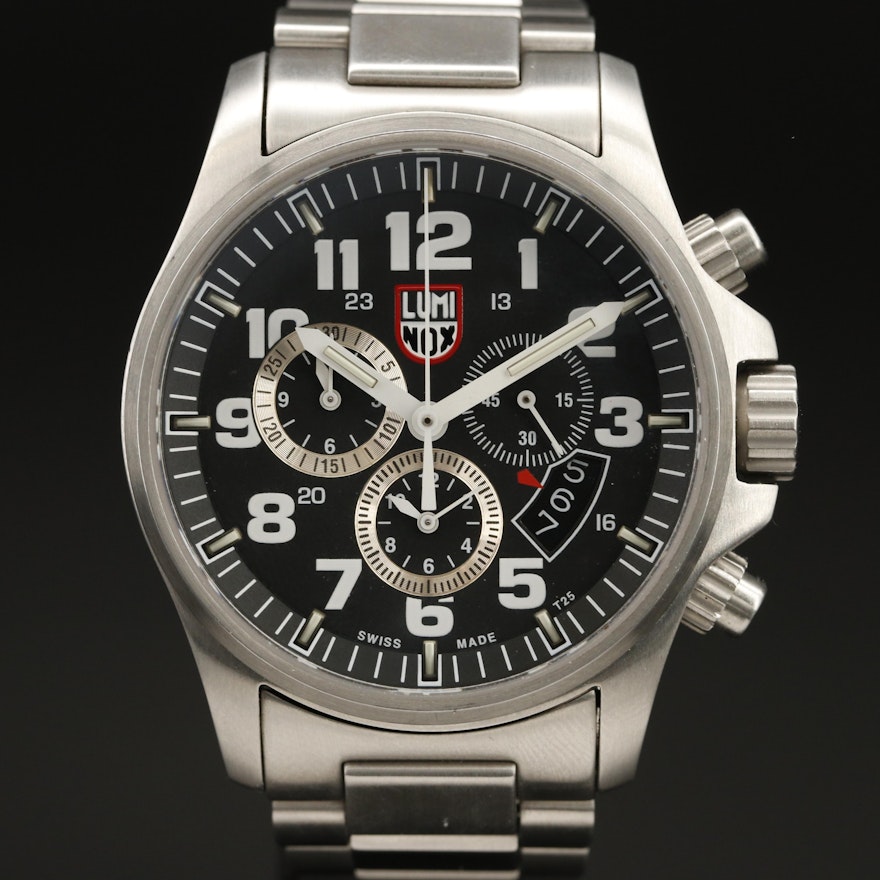 Swiss Luminox 1842 Series, Alarm Chronograph Wristwatch