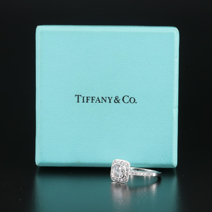 Tiffany & Co. "Legacy" Platinum 1.44 CTW Diamond Ring