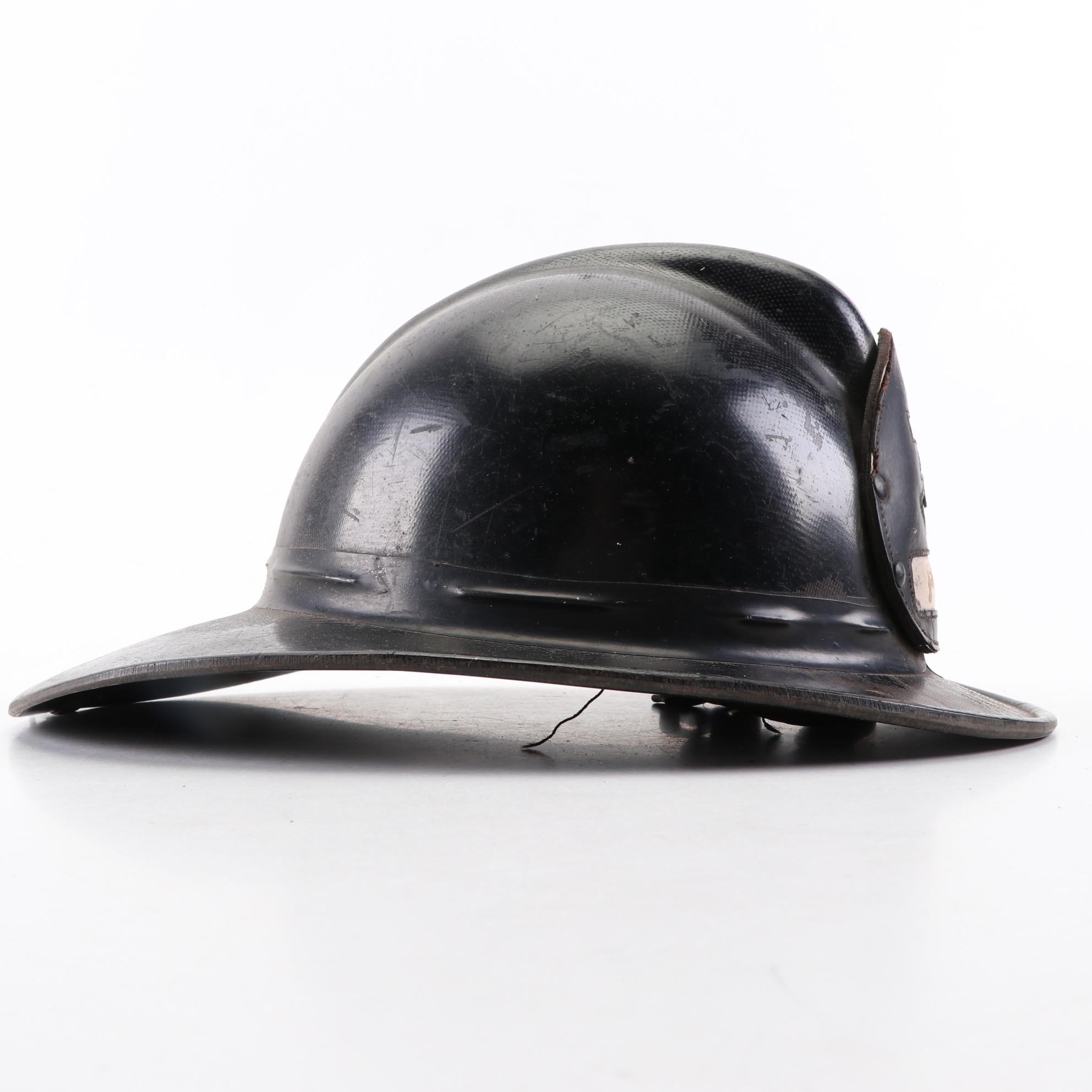 Cairns & Bros. Engine 3 Driver" and "3 PFD" Firefighting Helmets, Mid-20th C.