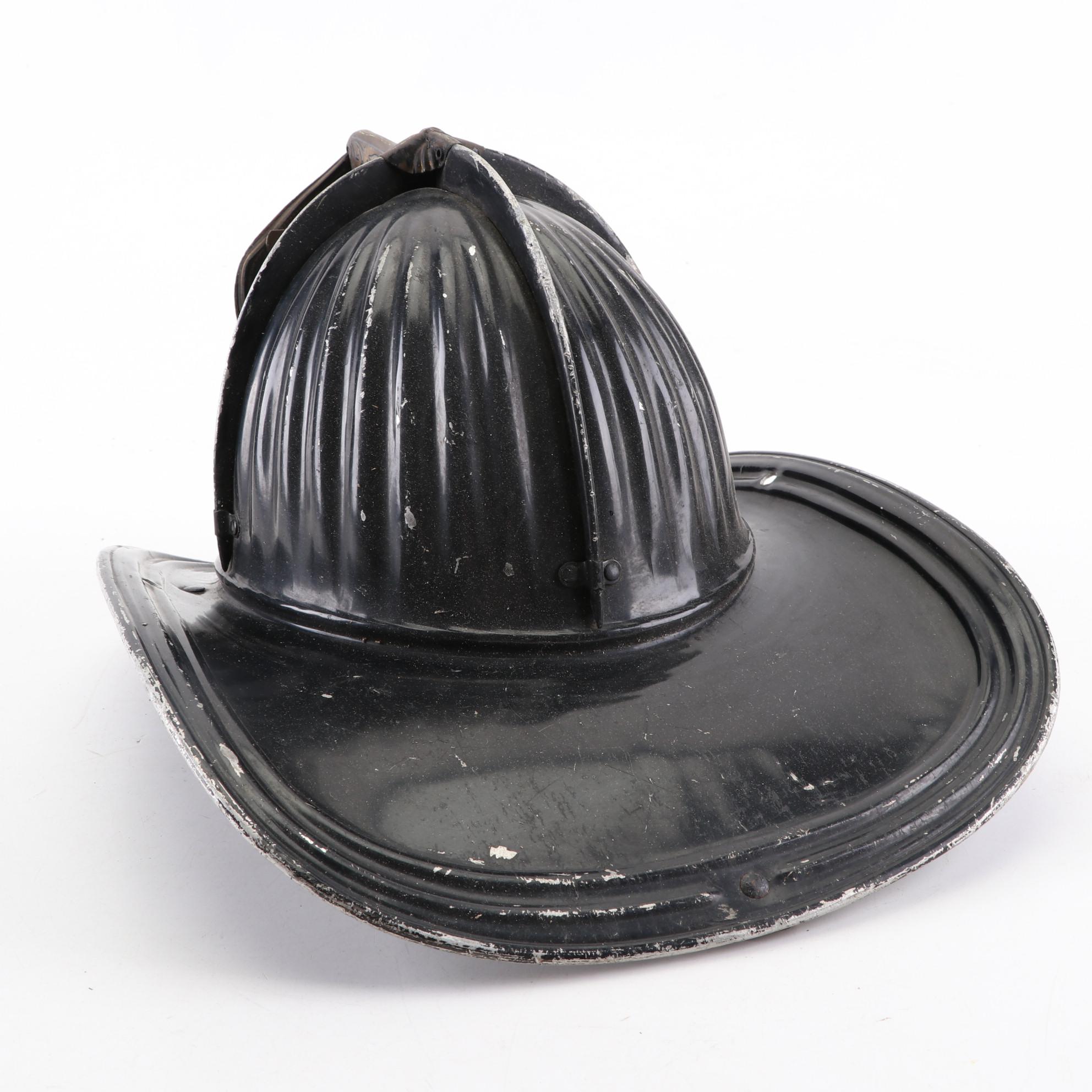 Cairns & Bros. Engine 3 Driver" and "3 PFD" Firefighting Helmets, Mid-20th C.