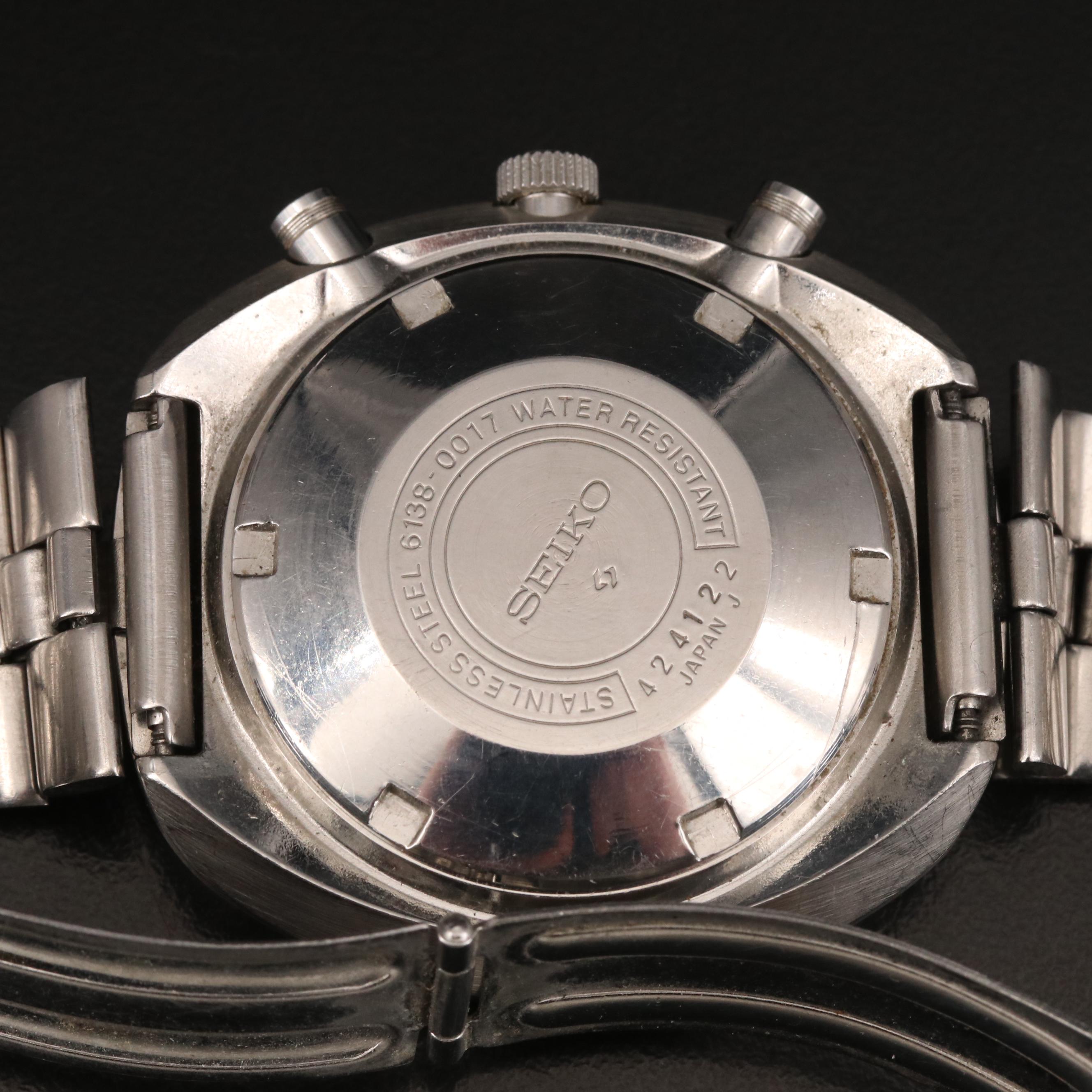 Vintage Seiko Chronograph Automatic Day/Date Watch