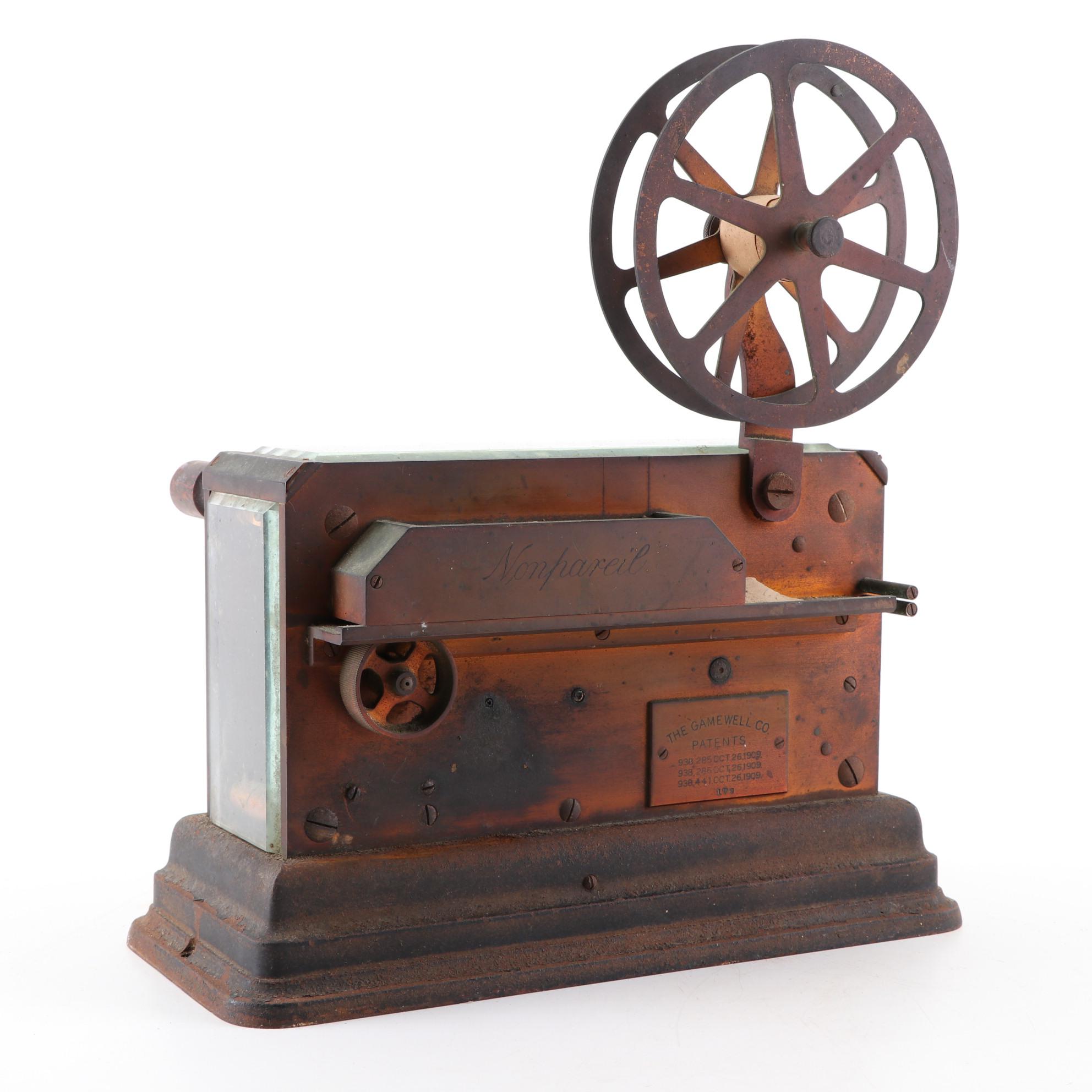 Gamewell Co. Cast Iron Telegraphic Fire Alarm Machine, Patent Date 1909